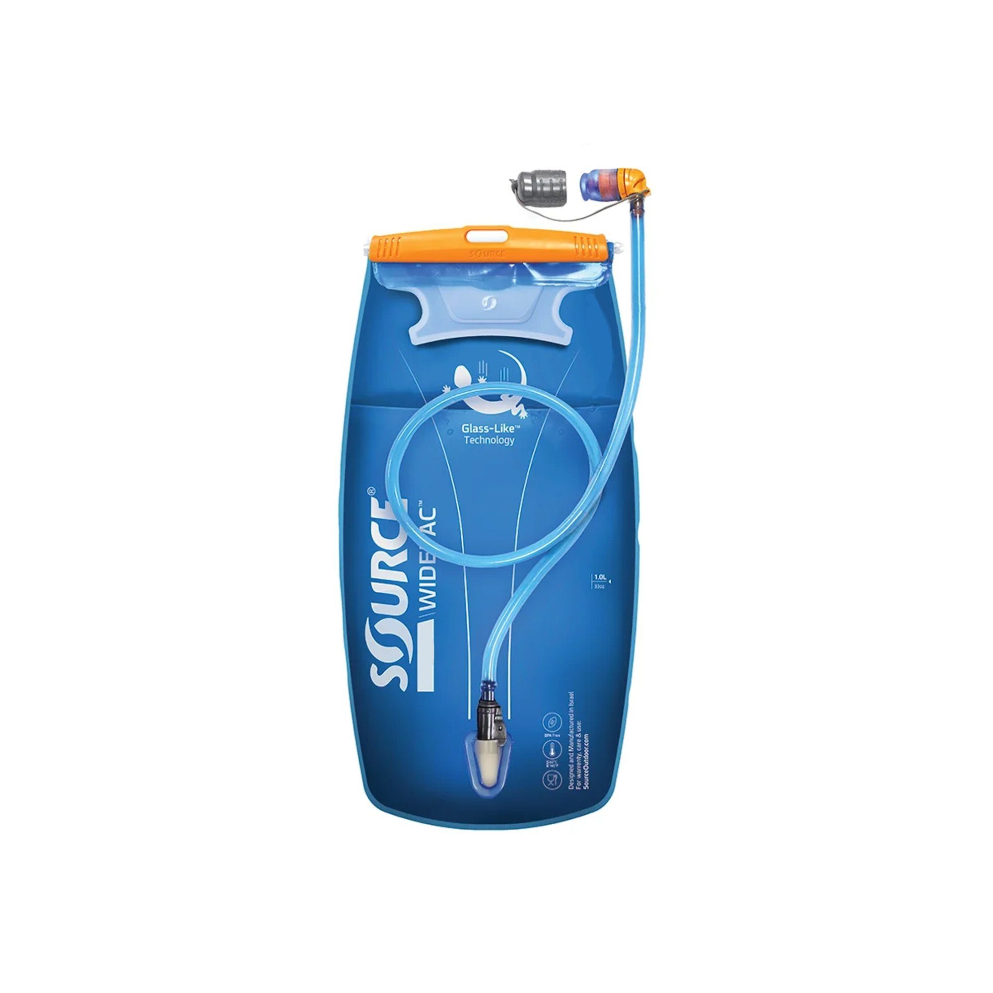 Trinkblase Widepac alpine blue Trinksystem für Rucksäcke