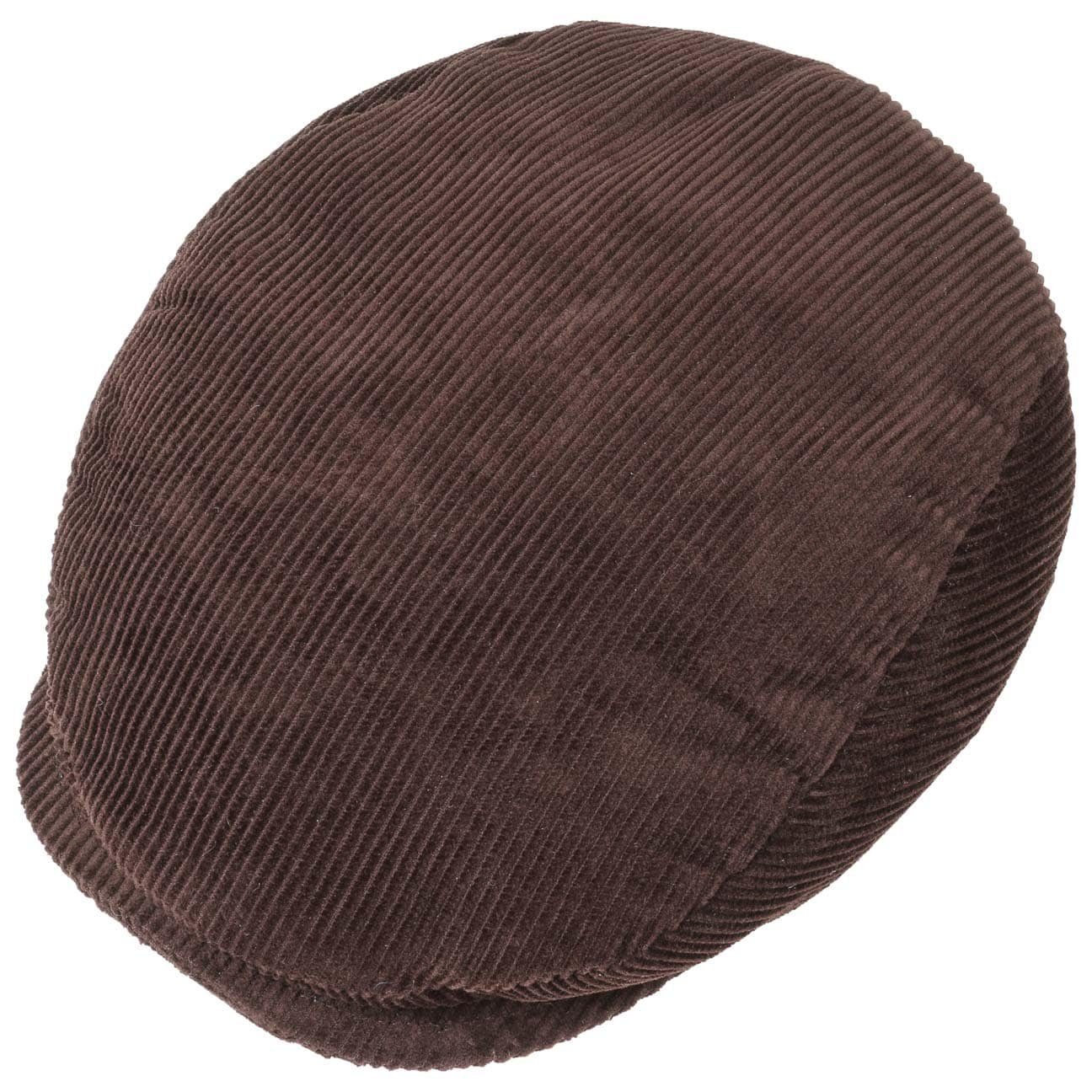 Lipodo Flat Cap (1-St) Baumwollcap mit Schirm, Made in Italy