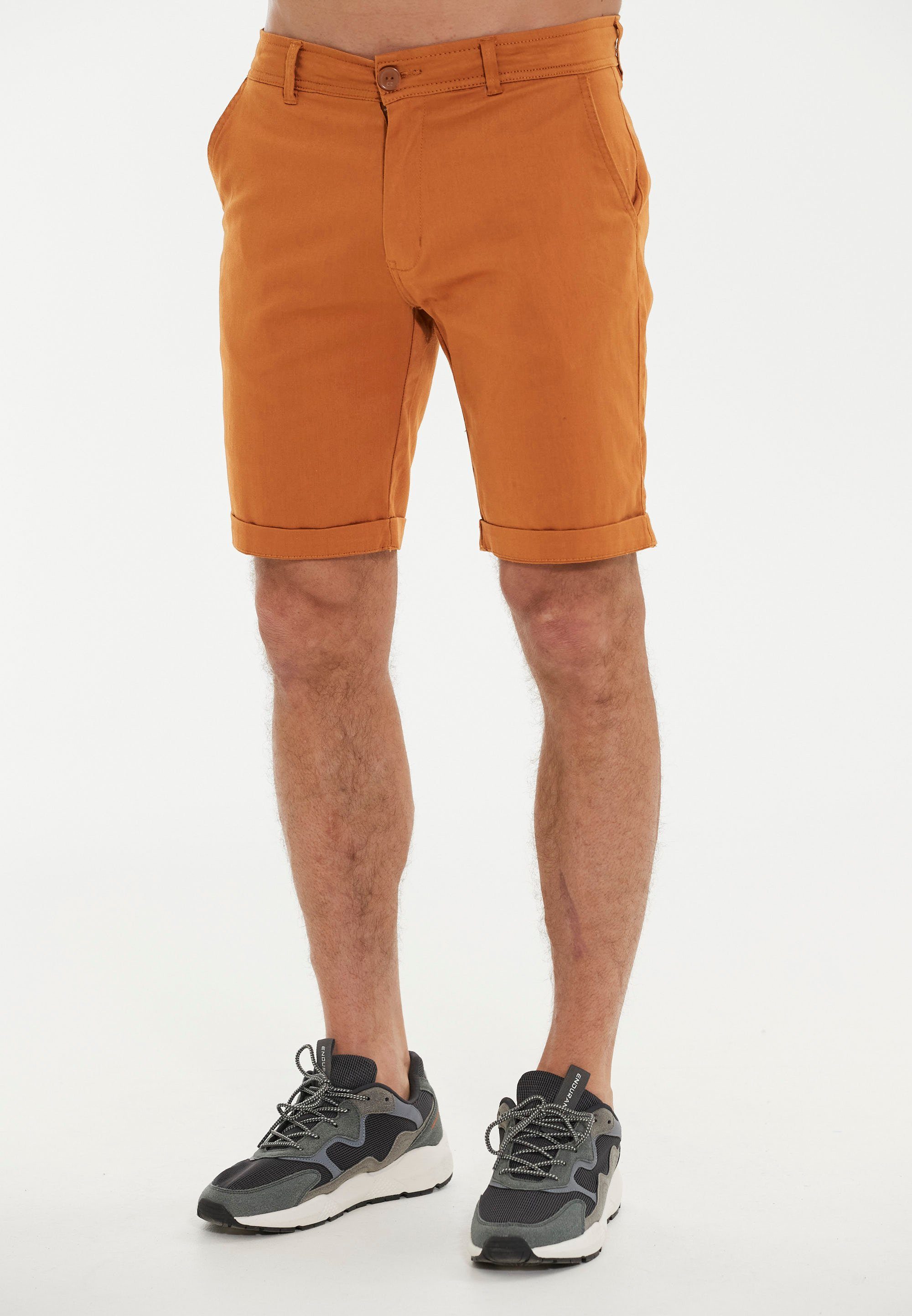 CRUZ Shorts Jerryne mit praktischen Seitentaschen orange