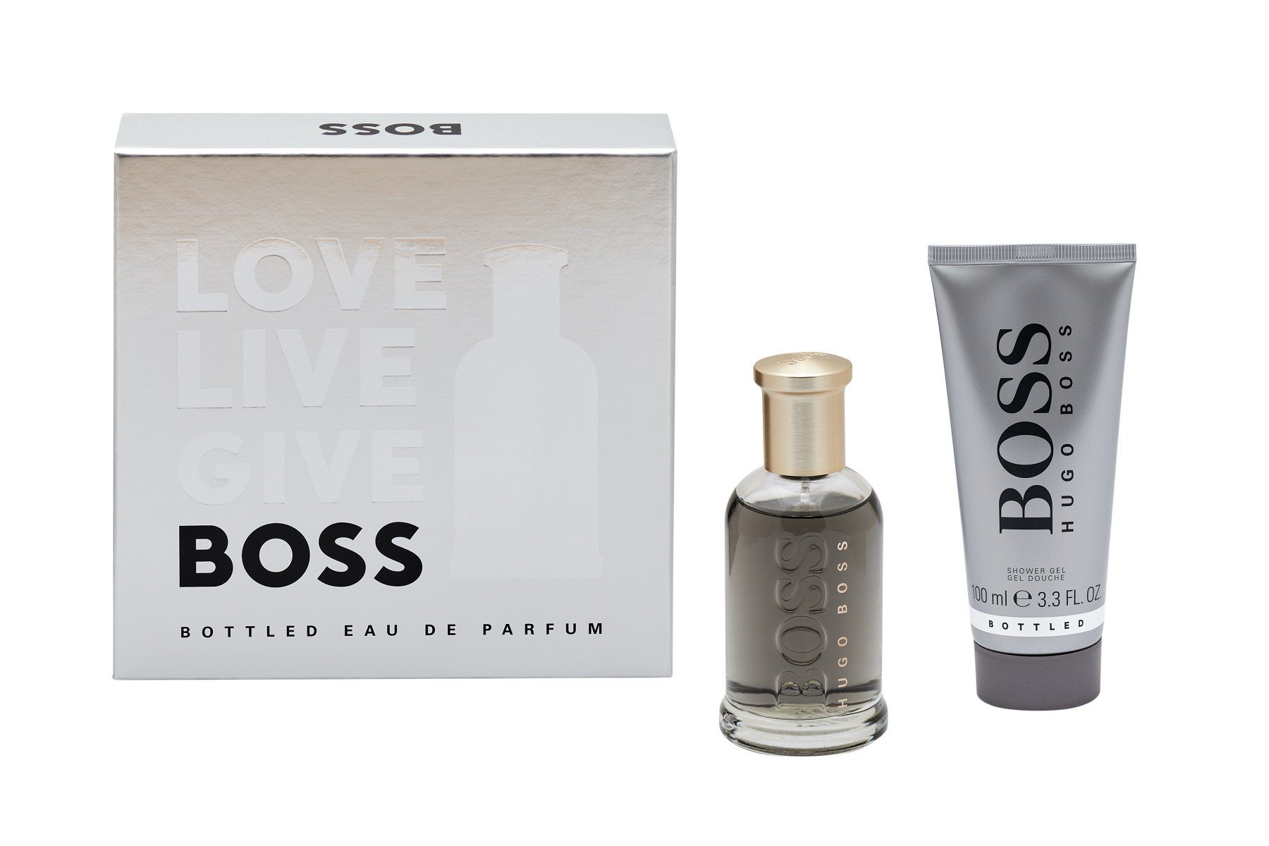BOSS Eau de Parfum Hugo Boss Boss Bottled Geschenkset 2 teilig, 2-tlg., Geschenkset