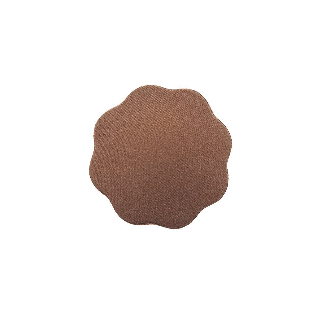 Bye Bra Brustwarzenabdeckung Bye Bra - Fabric Nipple Covers One-Size Brown (1 Paar)