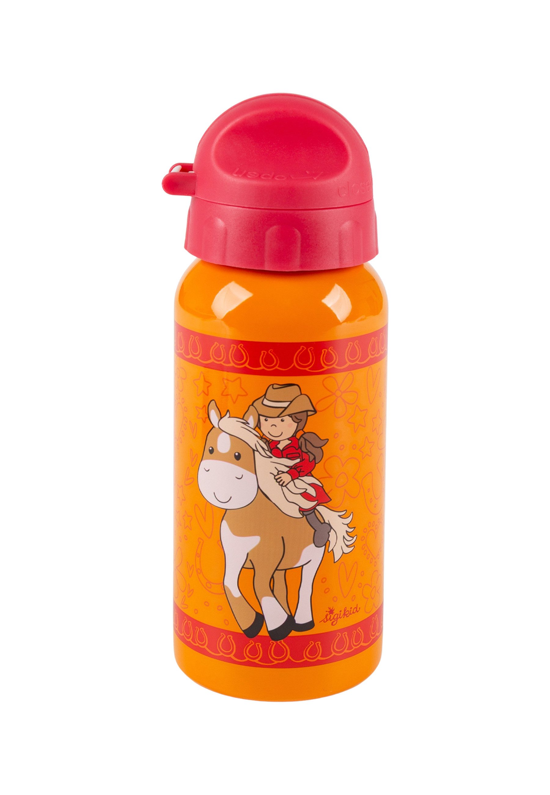 Sigikid Trinkflasche Edelstahl Trinkflasche 400 ml für Kinder Unisex