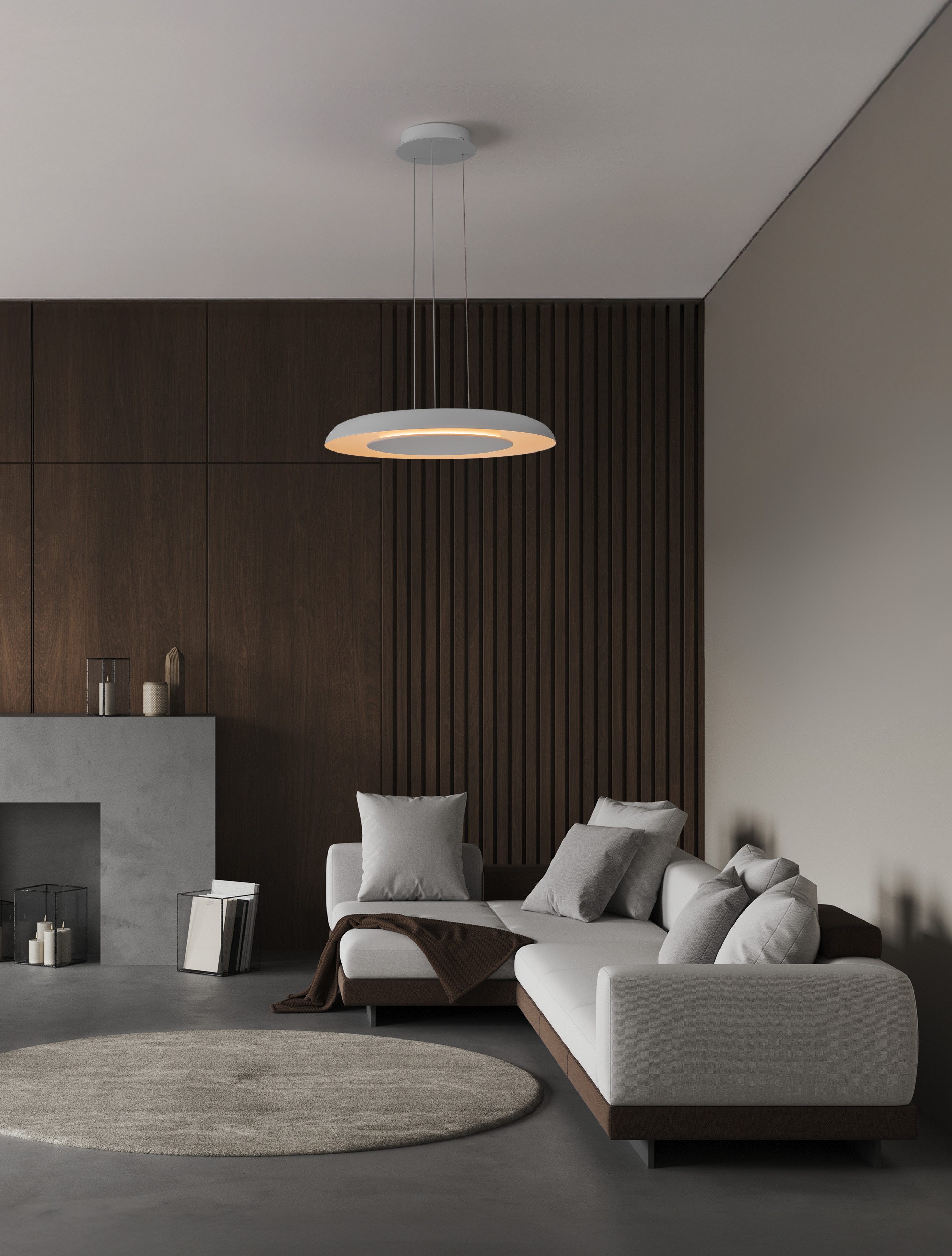 Nova Luce Pendelleuchte EPOS, LED fest integriert, warmweiß - kaltweiß günstig online kaufen