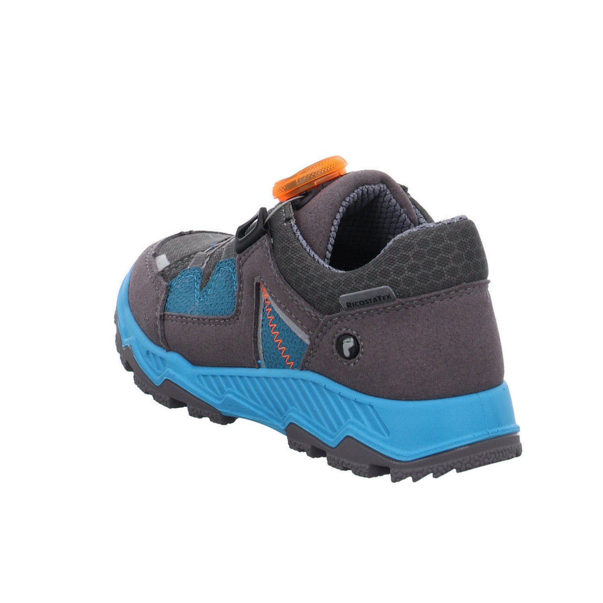 Ricosta Jungen Schnürhalbschuhe Canyon Sneaker Halbschuh graphit/grau Leder-/Textilkombination