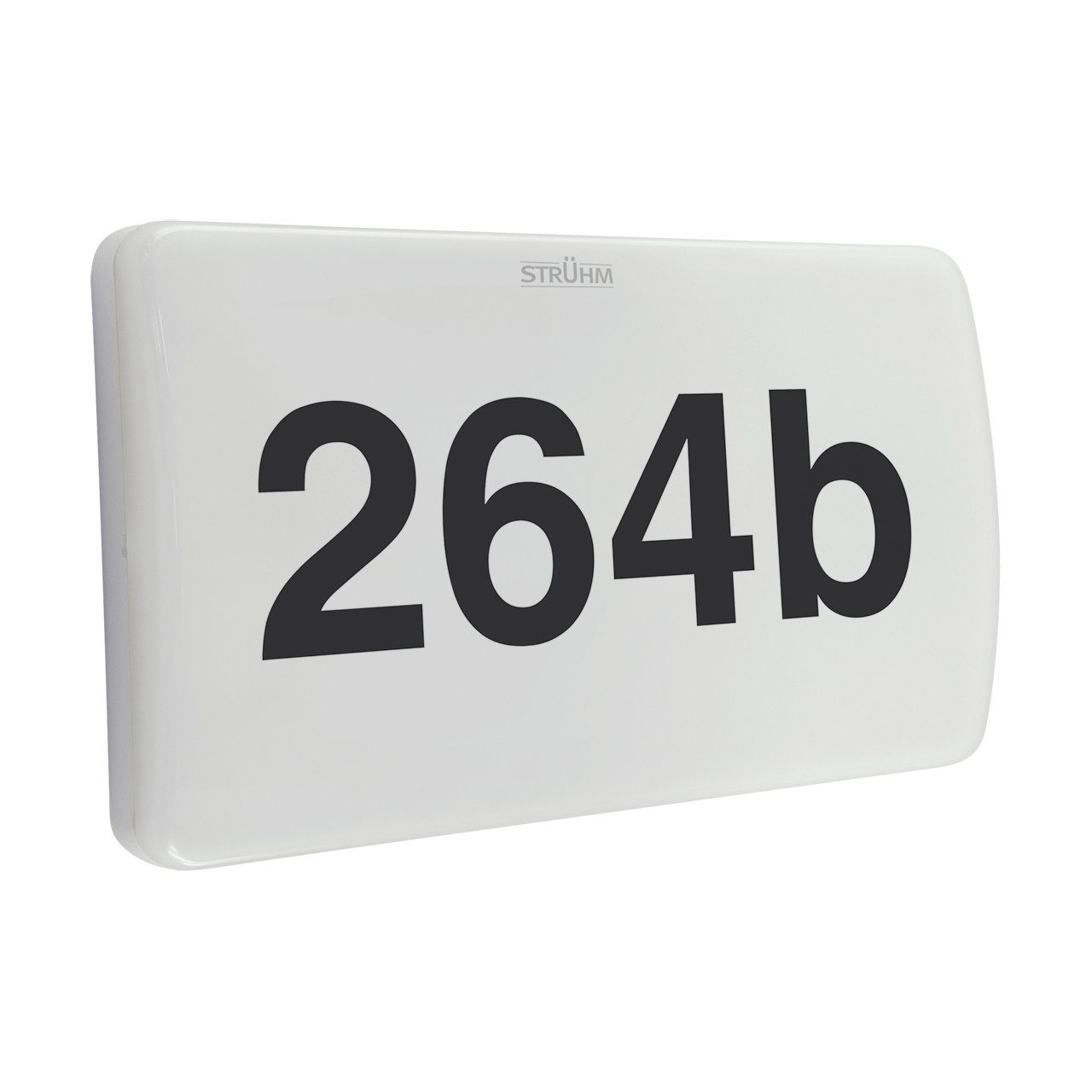 Licht-Erlebnisse Außen-Wandleuchte PETER, LED, Neutralweiß, LED B: 30 cm IP65 Weiß eckig 4100 K neutralweiß 1050 lm