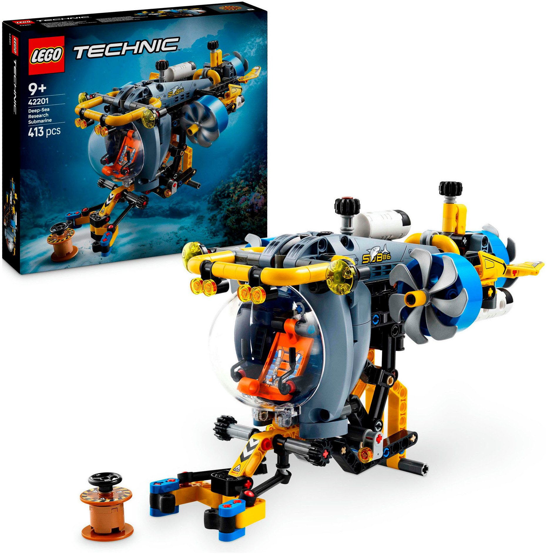 LEGO® Tiefseeforscher U-Boot (42201), LEGO Technic Konstruktionsspielsteine günstig online kaufen