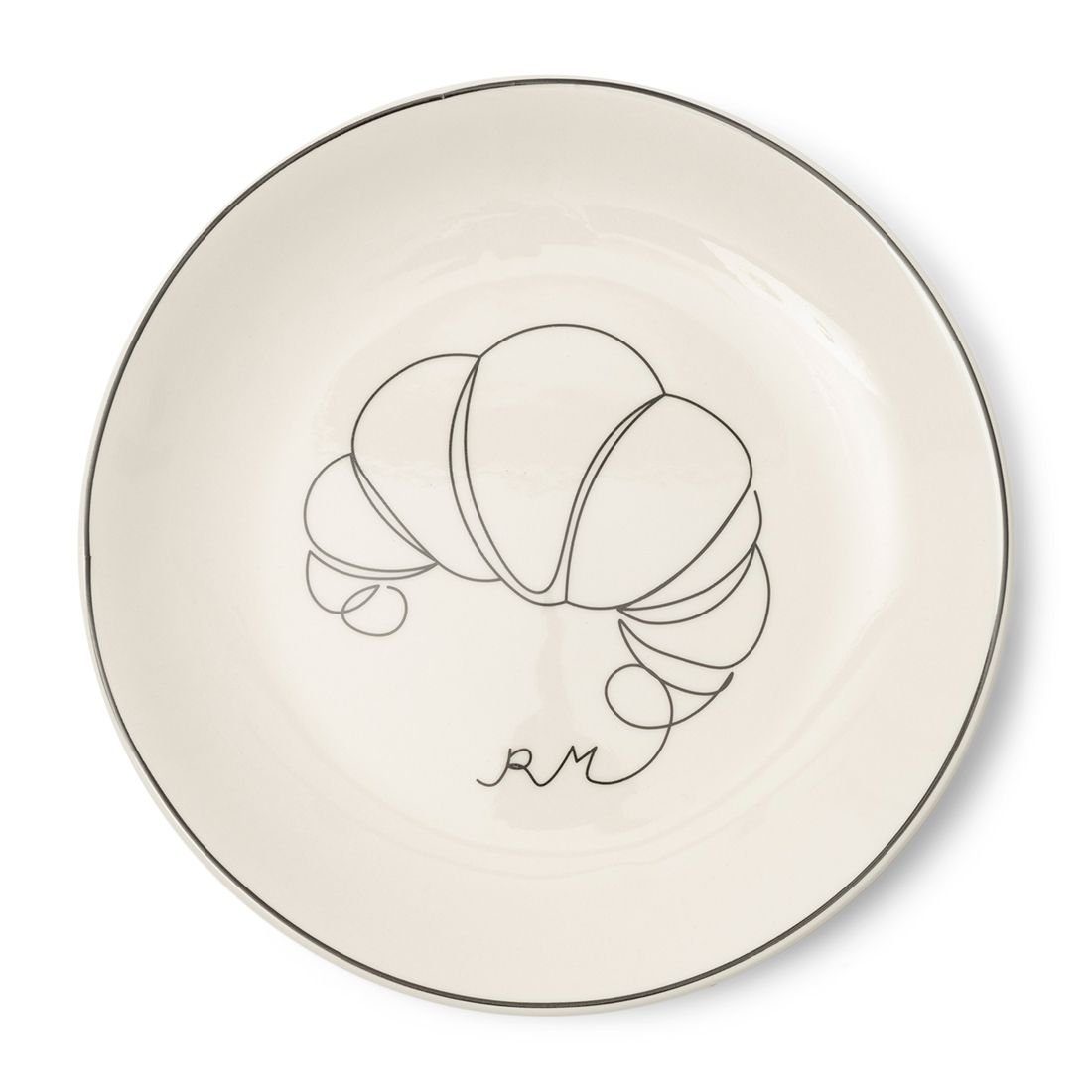 Frühstücksteller Déjeuner Vorspeisenteller Le Rivièra Rivièra Maison Maison Petite Plate, Side