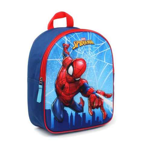 Vadobag Kinderrucksack 3D Spider-Man Web Head (1-tlg), Kindermotiv