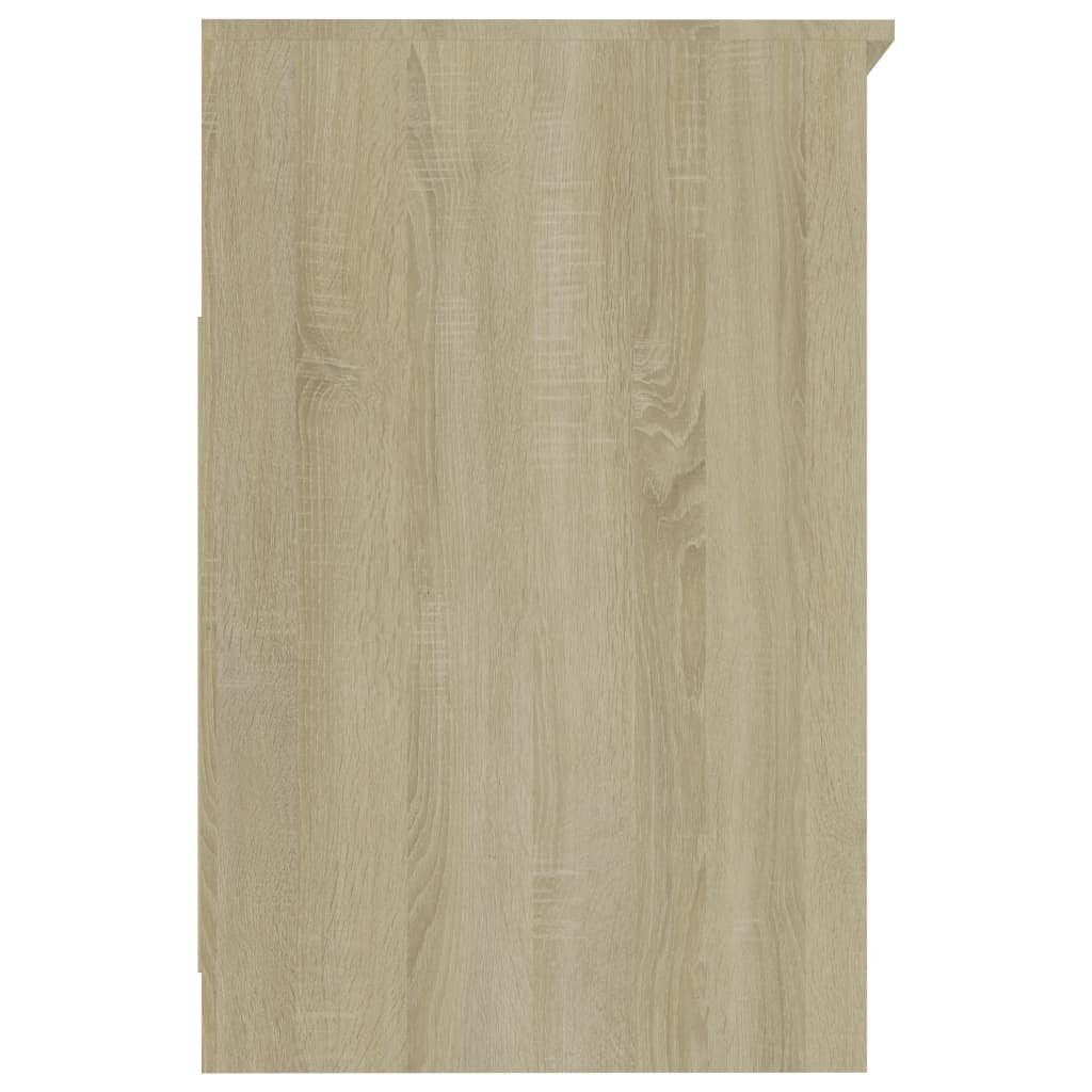 (1-St) Fächerschrank mit Sonoma Eiche Holzwerkstoff vidaXL Sonoma-Eiche Schubladen 40x50x76 Sideboard cm