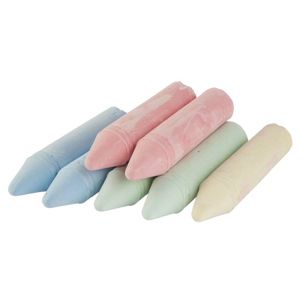 Besttoy Malkreide Jumbo Straßenmalkreide - 7 Sticks - bunt - 1 Stück