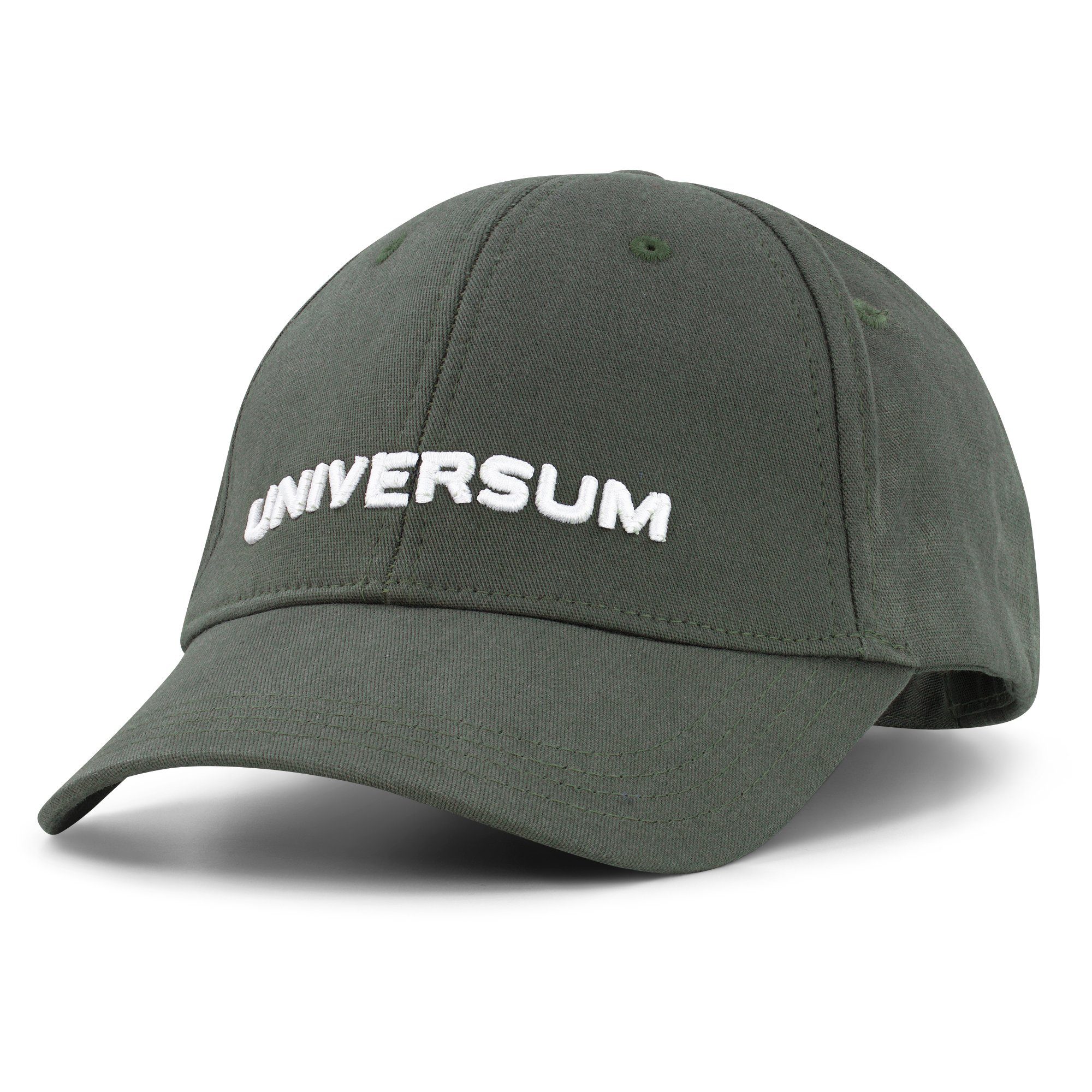 Universum Größen Stick Cap Logo khaki Sportwear Baseball Verstellbar