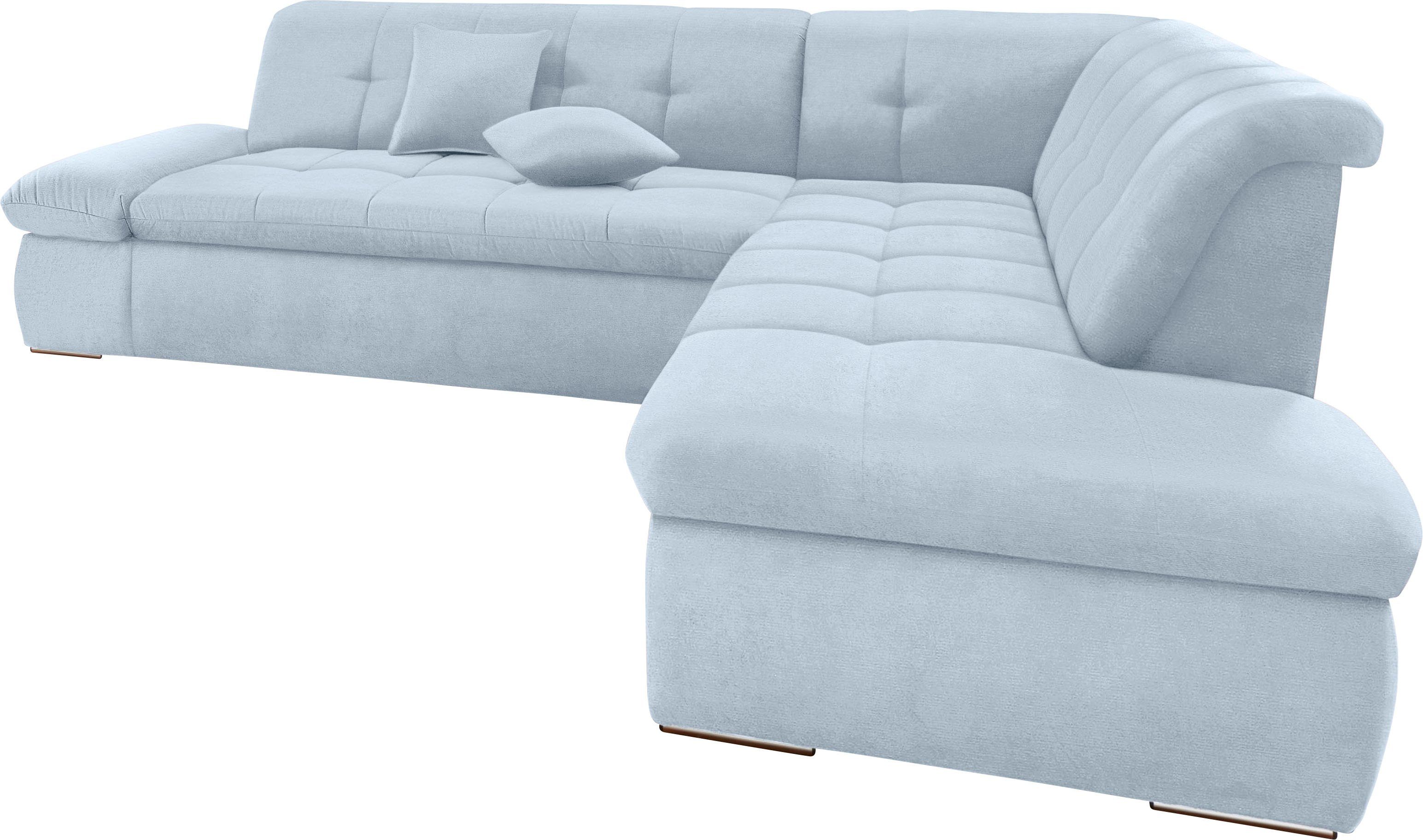 DOMO collection Ecksofa NMoric incl. Zierkissen günstig online kaufen