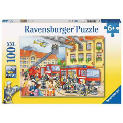 Ravensburger Puzzle Unsere Feuerwehr, 100 Puzzleteile