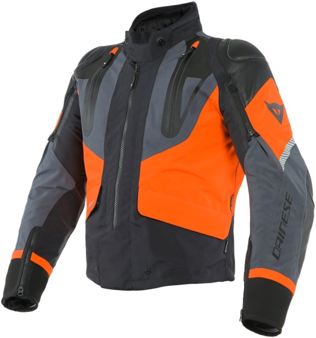 Motorrad Gore-Tex Master Textiljacke Motorradjacke Dainese Black/Grey/Orange Sport