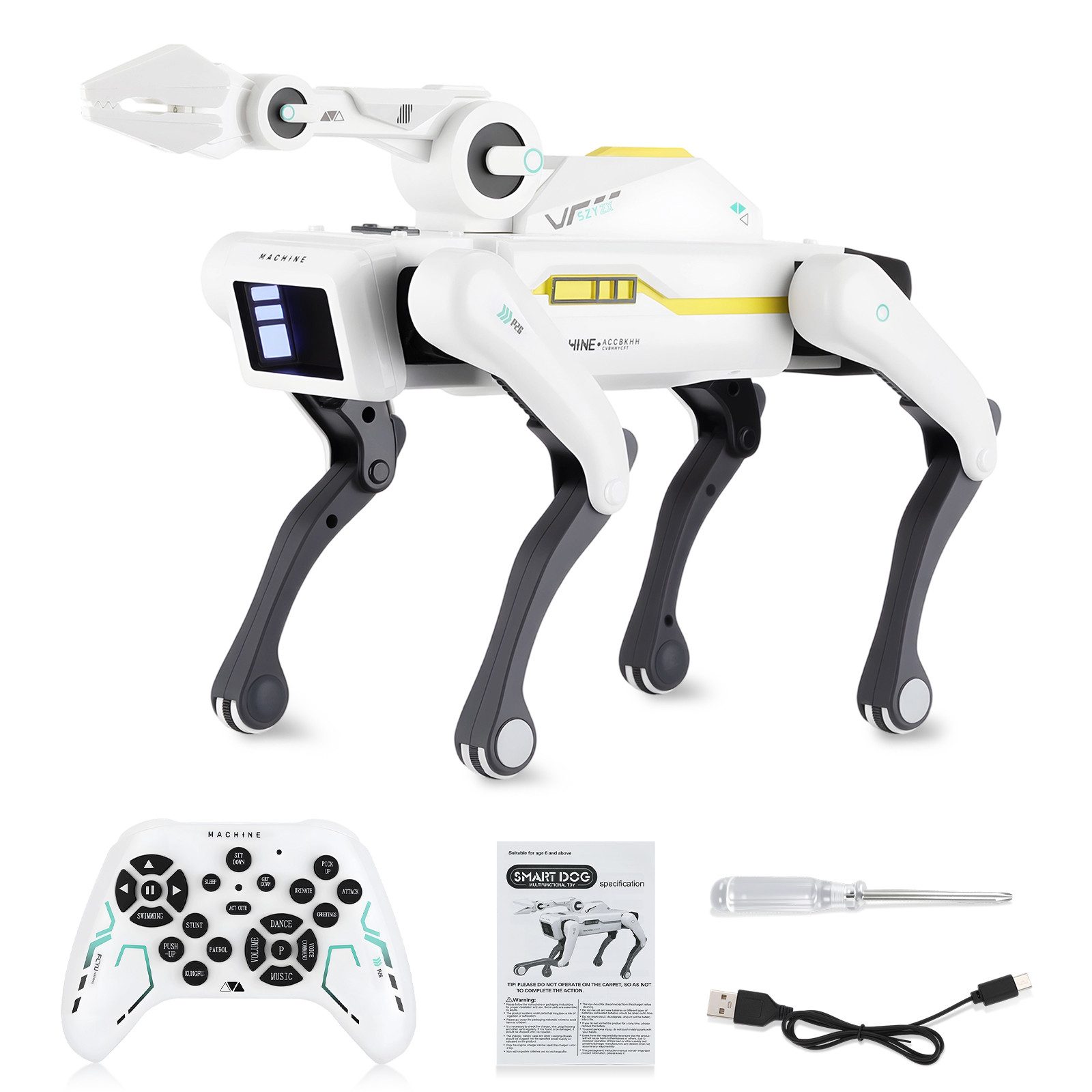 oyajia RC-Roboter Roboter Hund Kinder Puzzle Spielzeug (Roboterhund Spielze günstig online kaufen