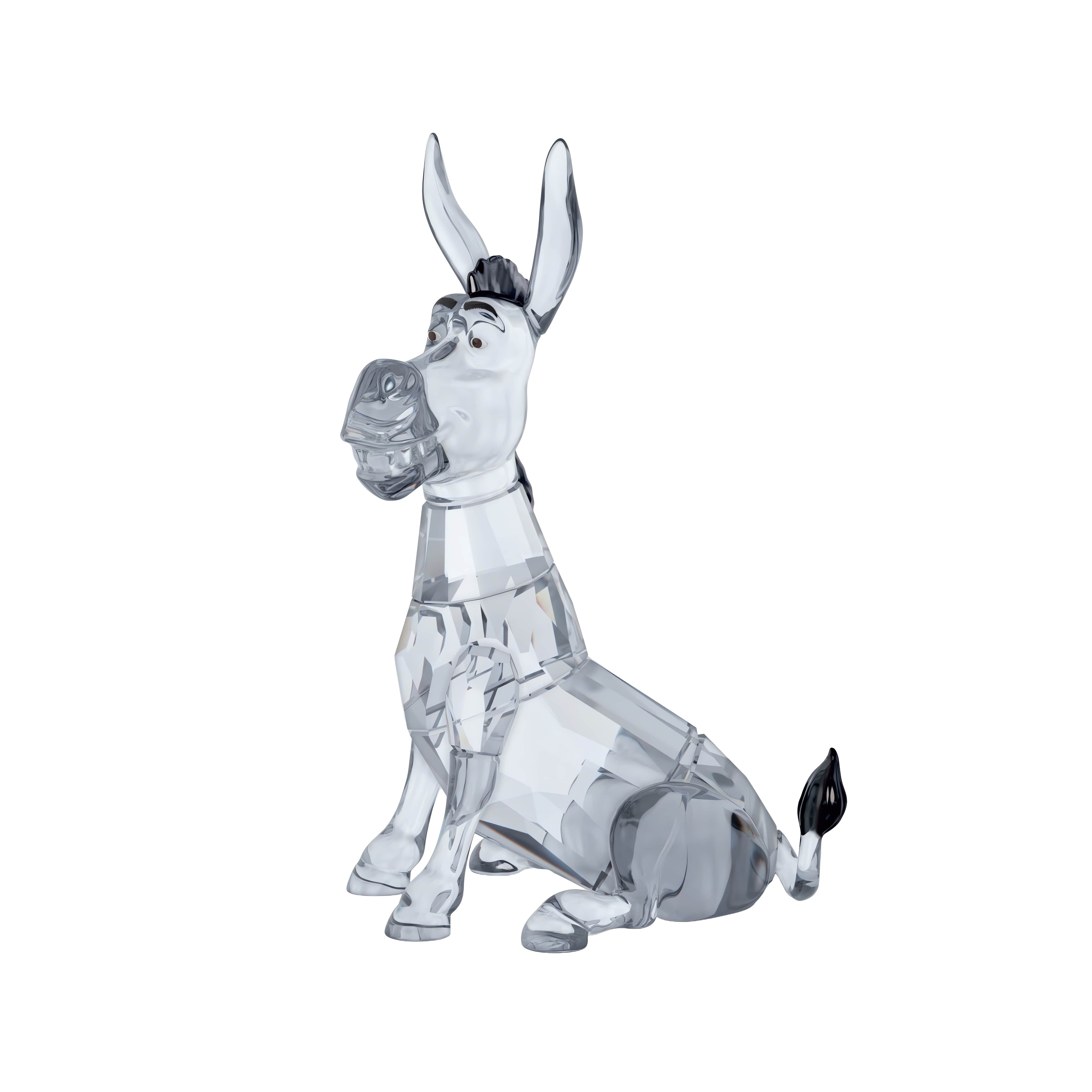 Swarovski Dekofigur Kristallfigur Sammelfigur SHREK DONKEY (1 St), Swarovski® Kristall