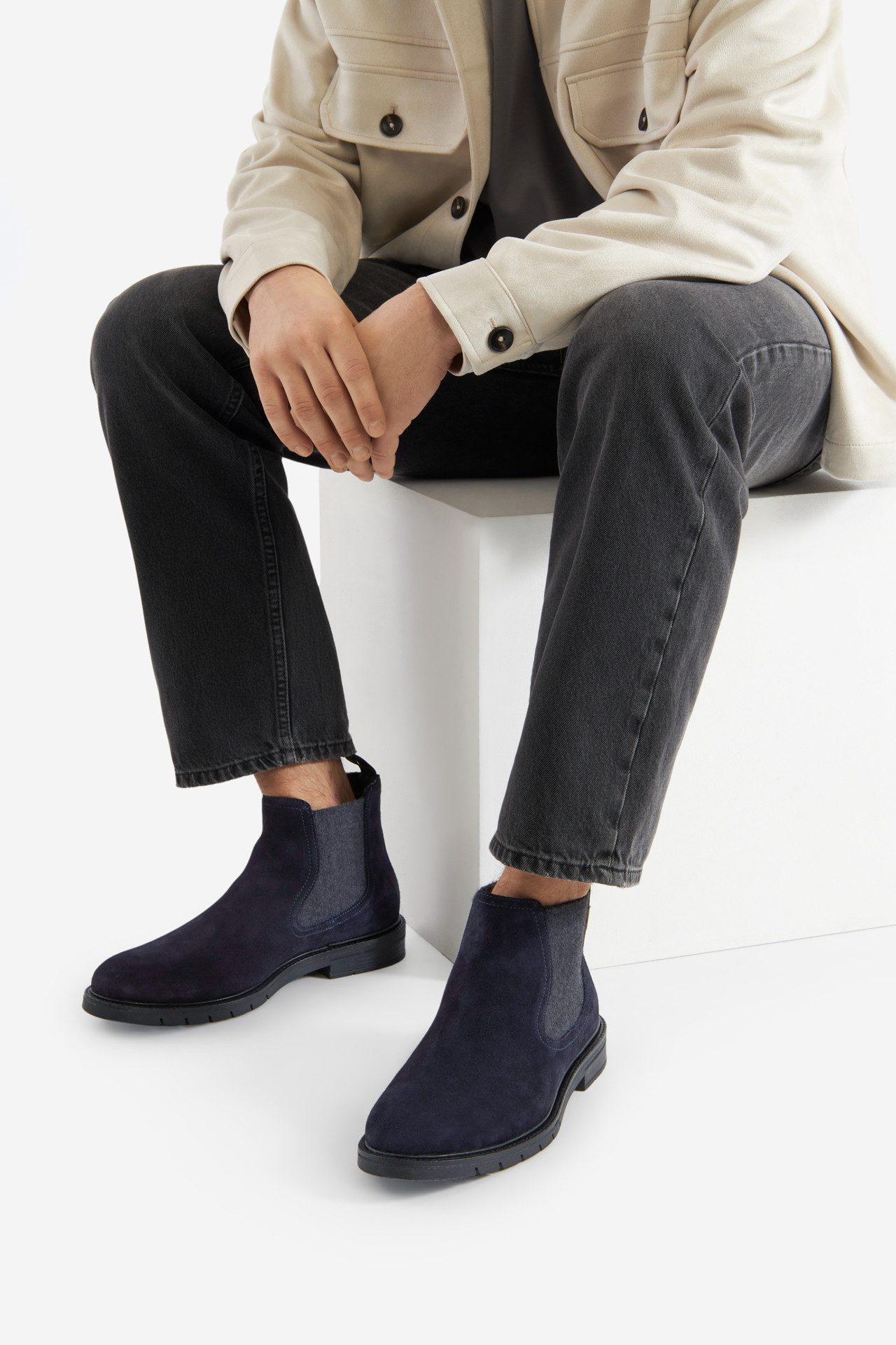 LASOCKI Lasocki Herren Stiefel 41 blau 5905588905387 Schnürstiefel