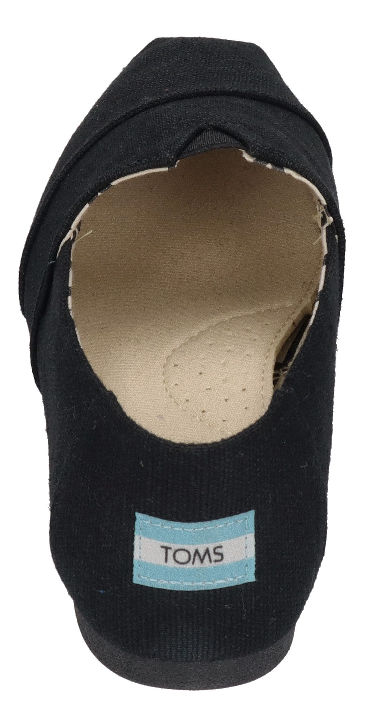 TOMS ALPARGATA WIDE Espadrille Black Black Wide Heritage
