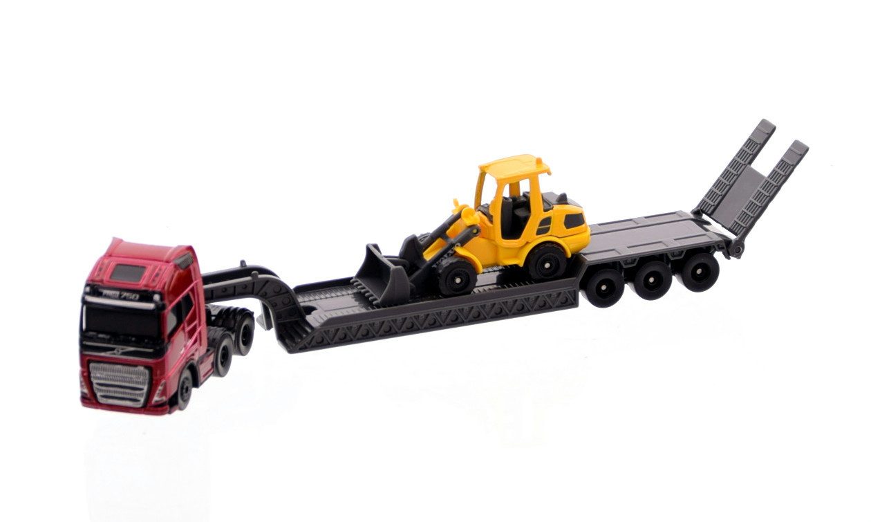 Maisto® Spielzeug-Auto Modelltruck - Volvo FH16 mit L25H Radlader, detailliertes Modell