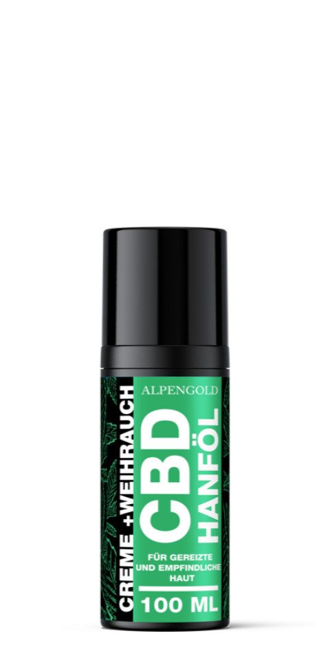 Alpengold Körperpflegemittel Weihrauchcreme + CBD