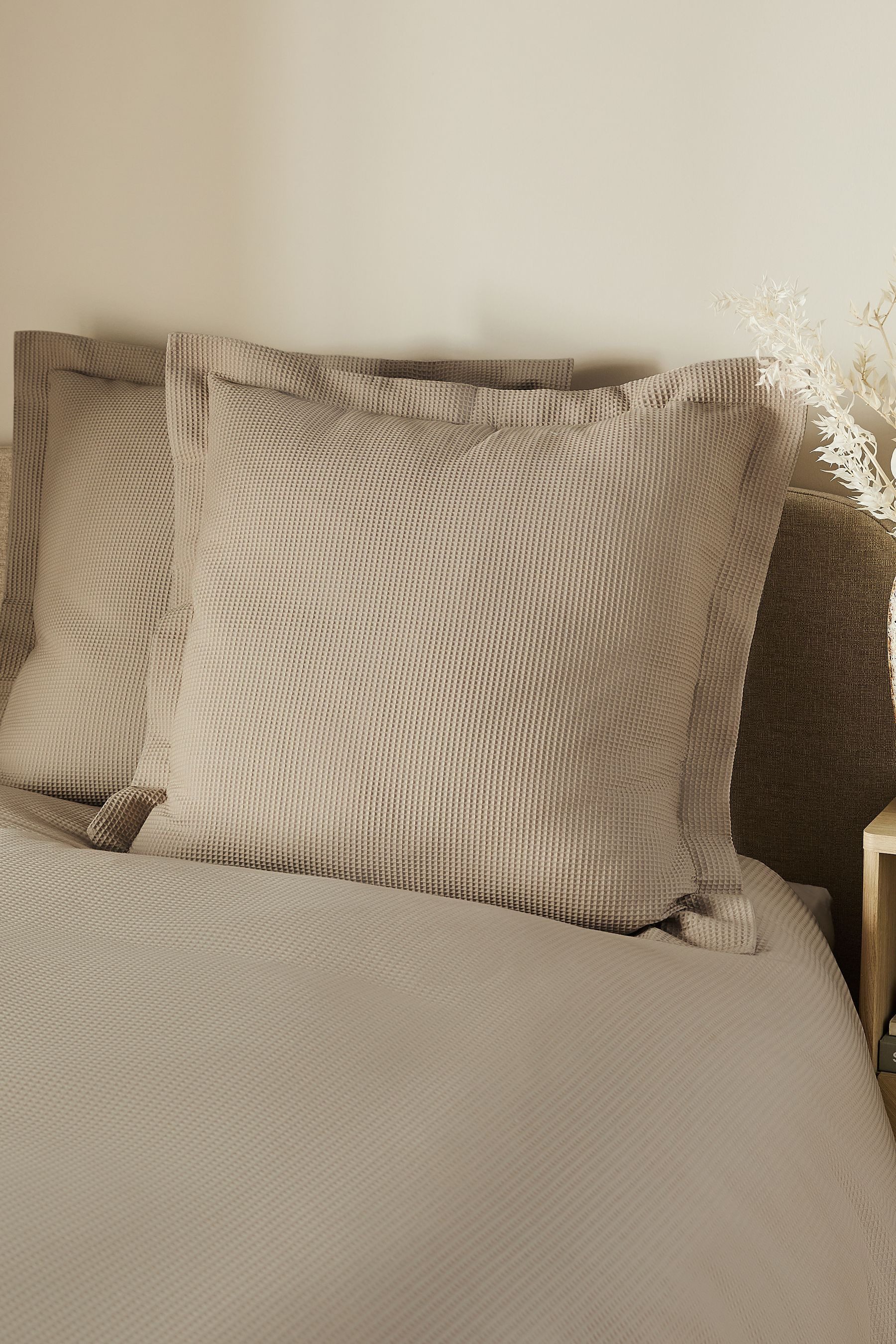 Next Kissenbezüge 2er-Set Große, eckige Waffel-Kissenhüllen, (2 Stück) günstig online kaufen