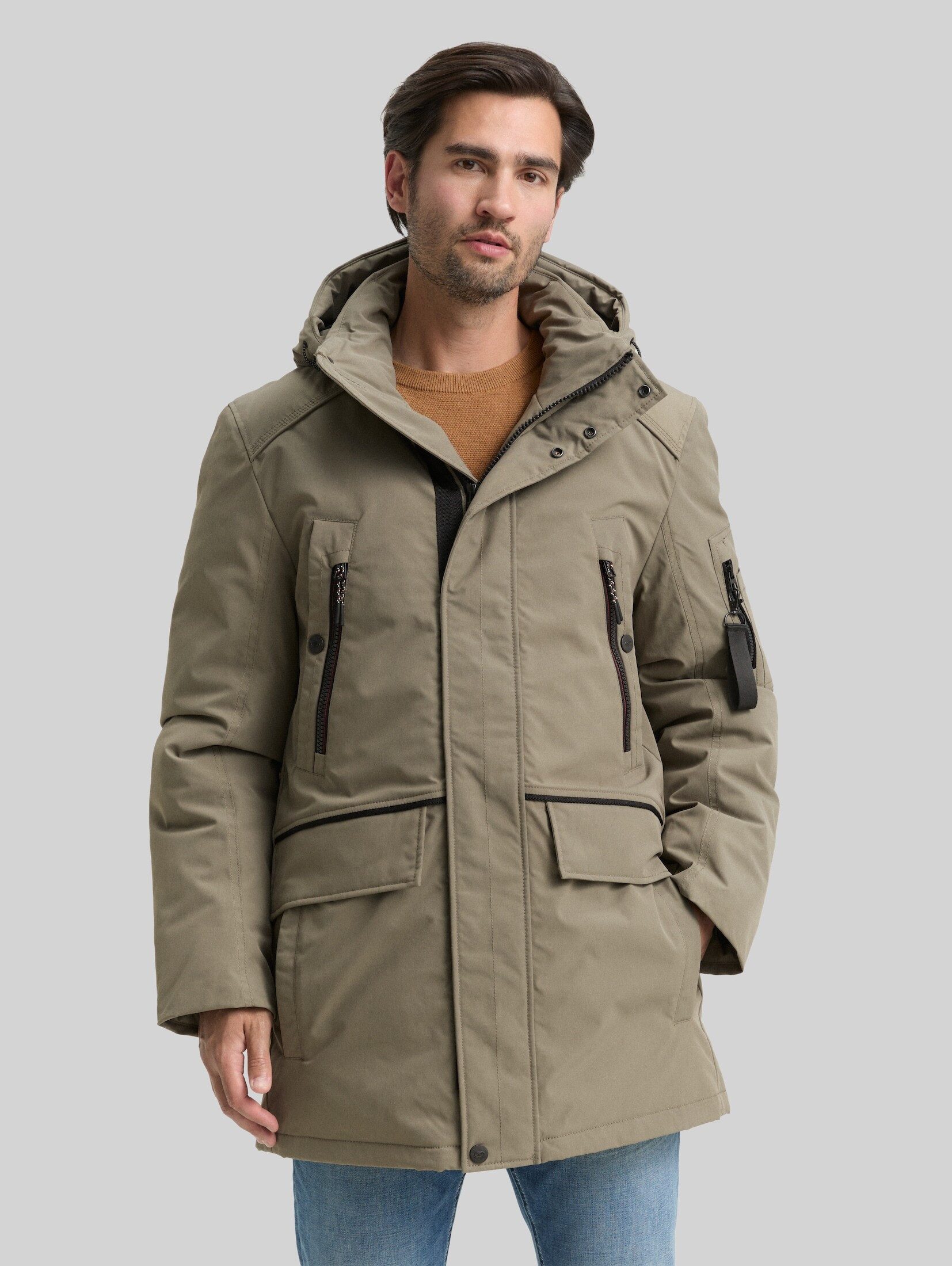 TOM TAILOR Wintermantel Jacken Arctic Parka mit abnehmbarer Kapuze