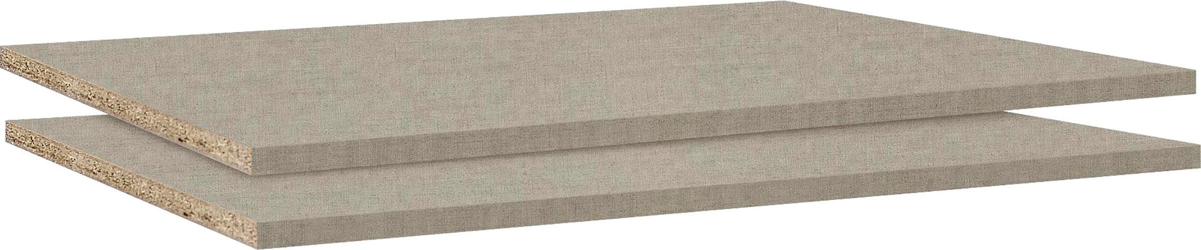 rauch Einlegeboden Zubehör für Rauch-Schwebetürenschränke BLUE, 2er-Set Breite 63 cm, Tiefe 45 cm