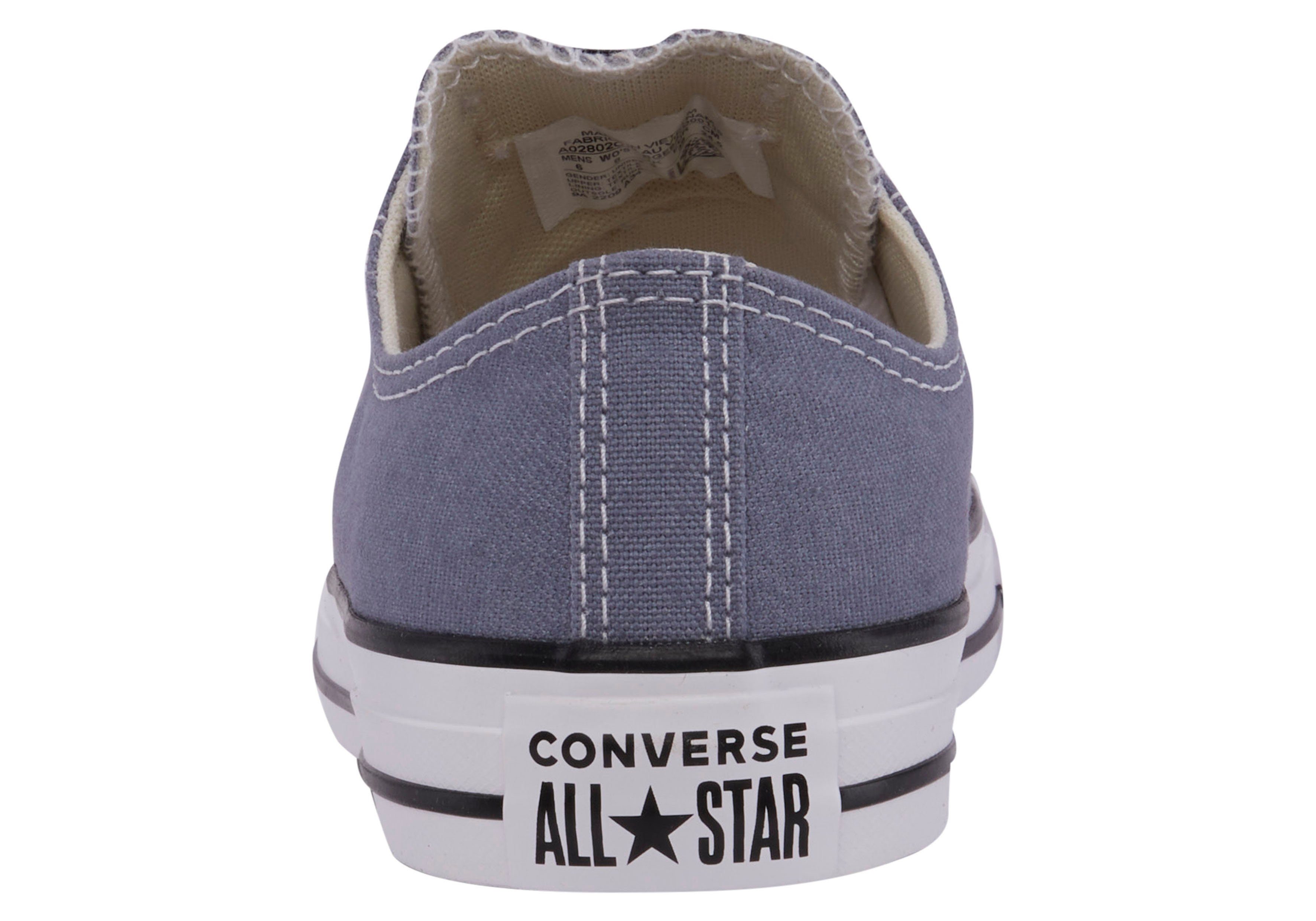 ALL COLOR CHUCK STAR grau SEASONAL TAYLOR Sneaker Converse