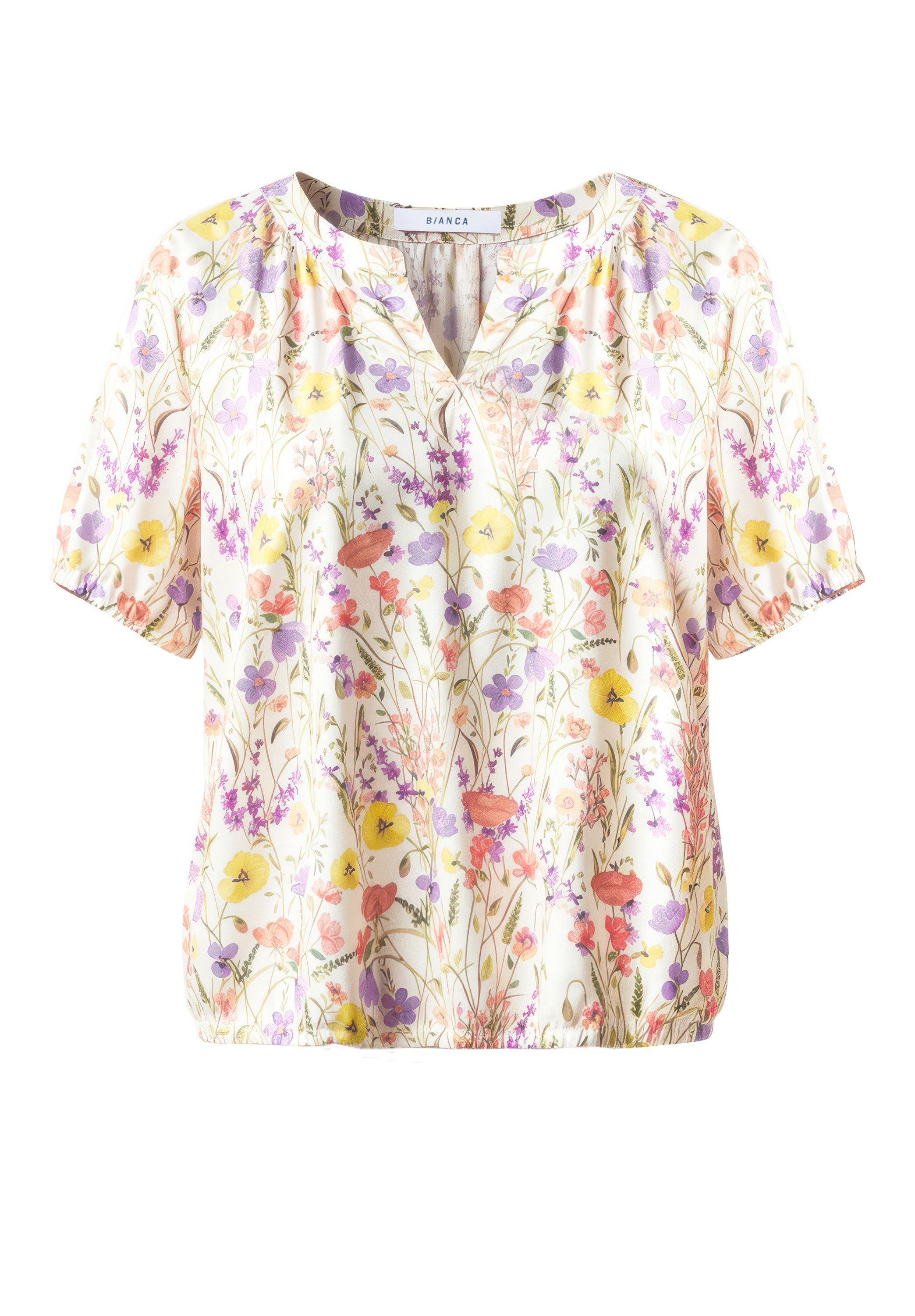bianca Druckbluse RANI mit sommerlichem Blümchendruck