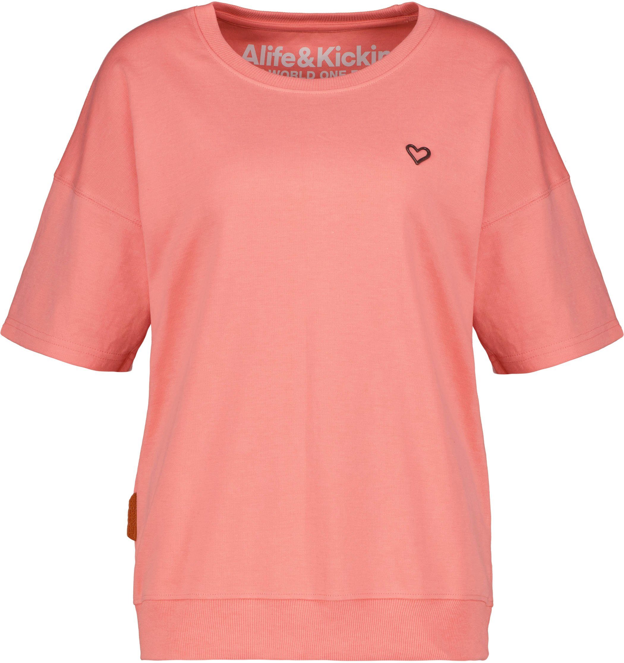 SALMON MELANGE IsobelAK-A Kurzarmshirt & (1-tlg) Kickin bei Alife 4151 EXKLUSIV