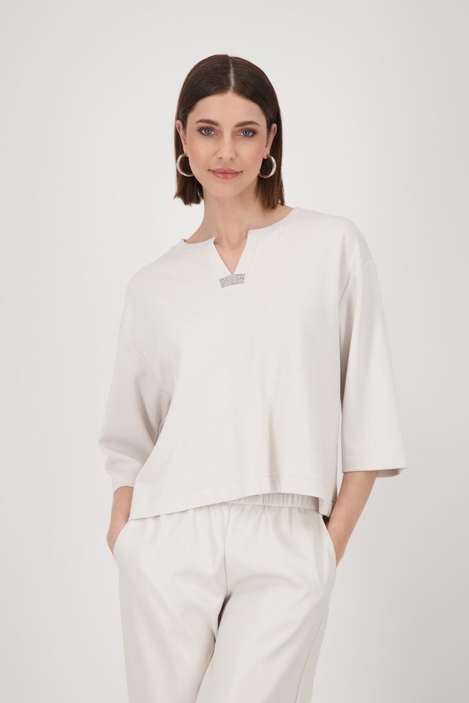 Monari Sweatshirt Elastische Qualität und glitzernde günstig online kaufen