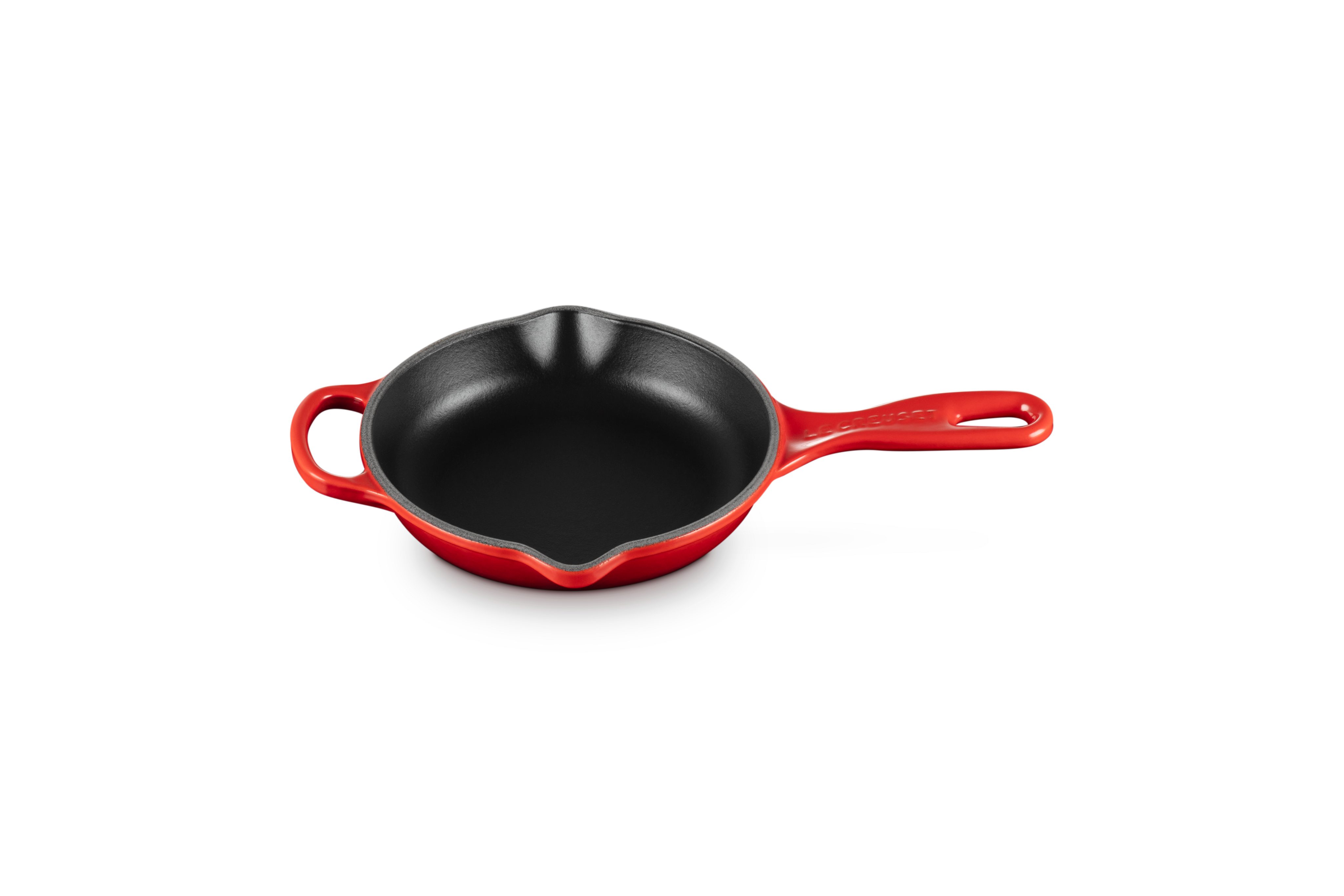 LE CREUSET Bratpfanne Signature Brat- und Servierpfanne, Gusseisen, Rund