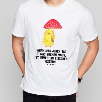 Mr. & Mrs. Panda T-Shirt Küken Fliegenpilz - Weiß - Geschenk, Ostern, Ostergeschenke, Glückspi (1-tlg)
