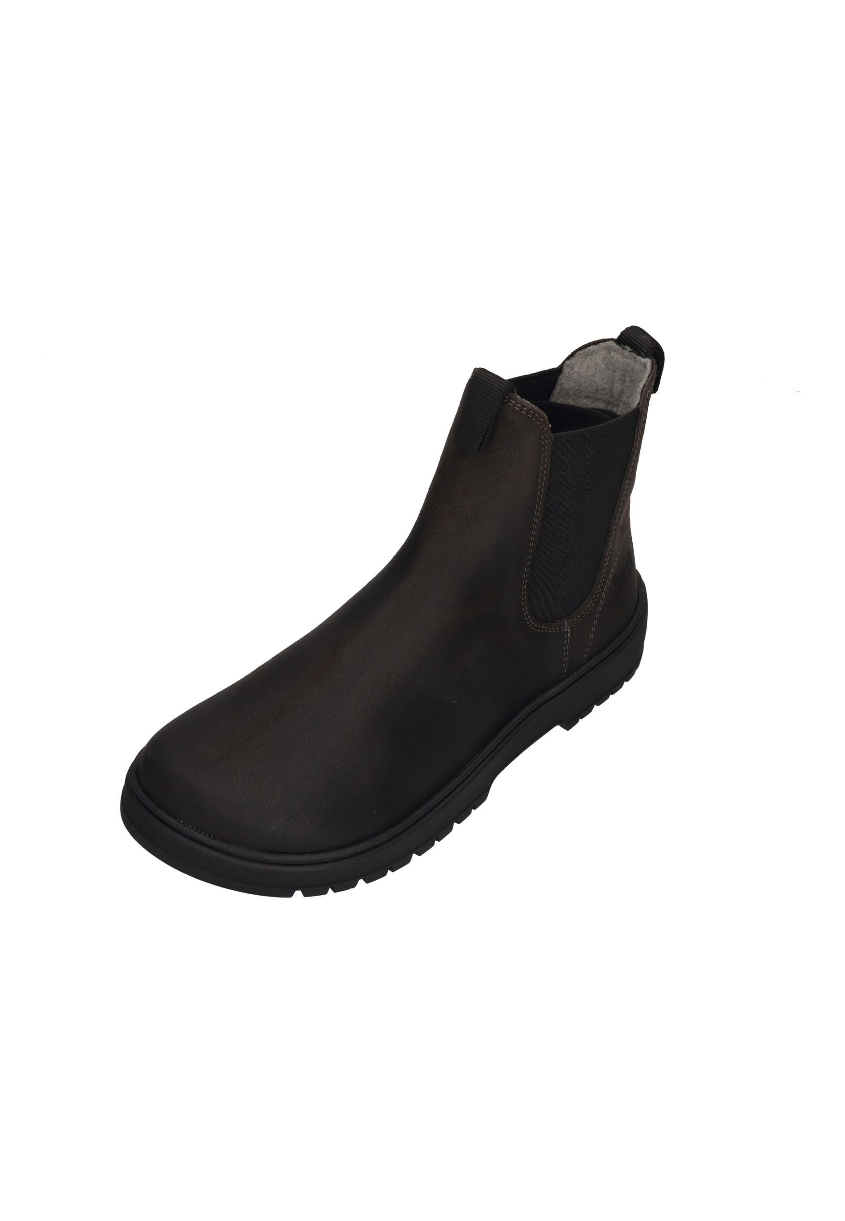 KOEL GAVIEN SUEDE FELT Barfußschuh dark grey