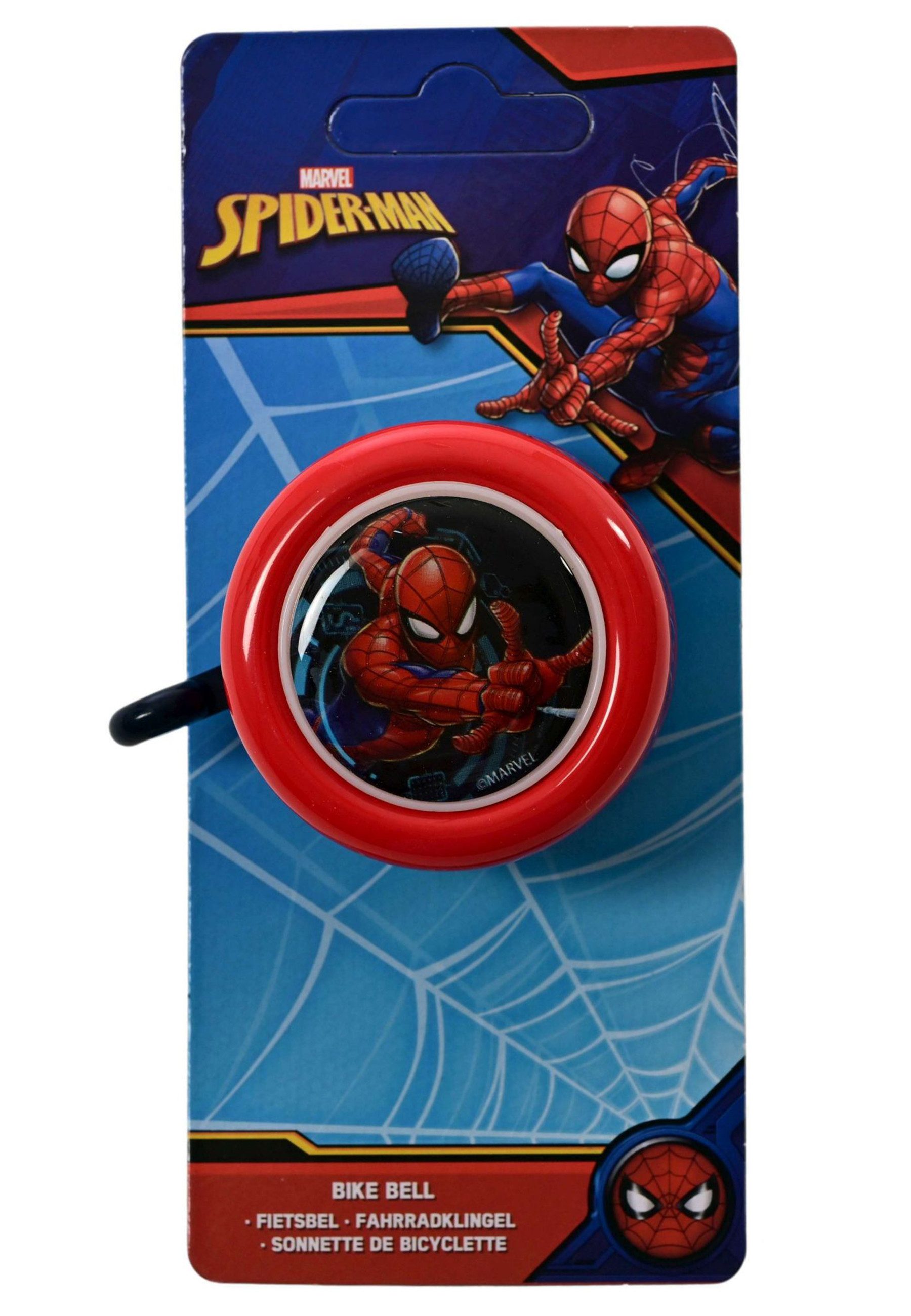 Spiderman Fahrradklingel Kinder Jungen Fahrradglocke Schelle