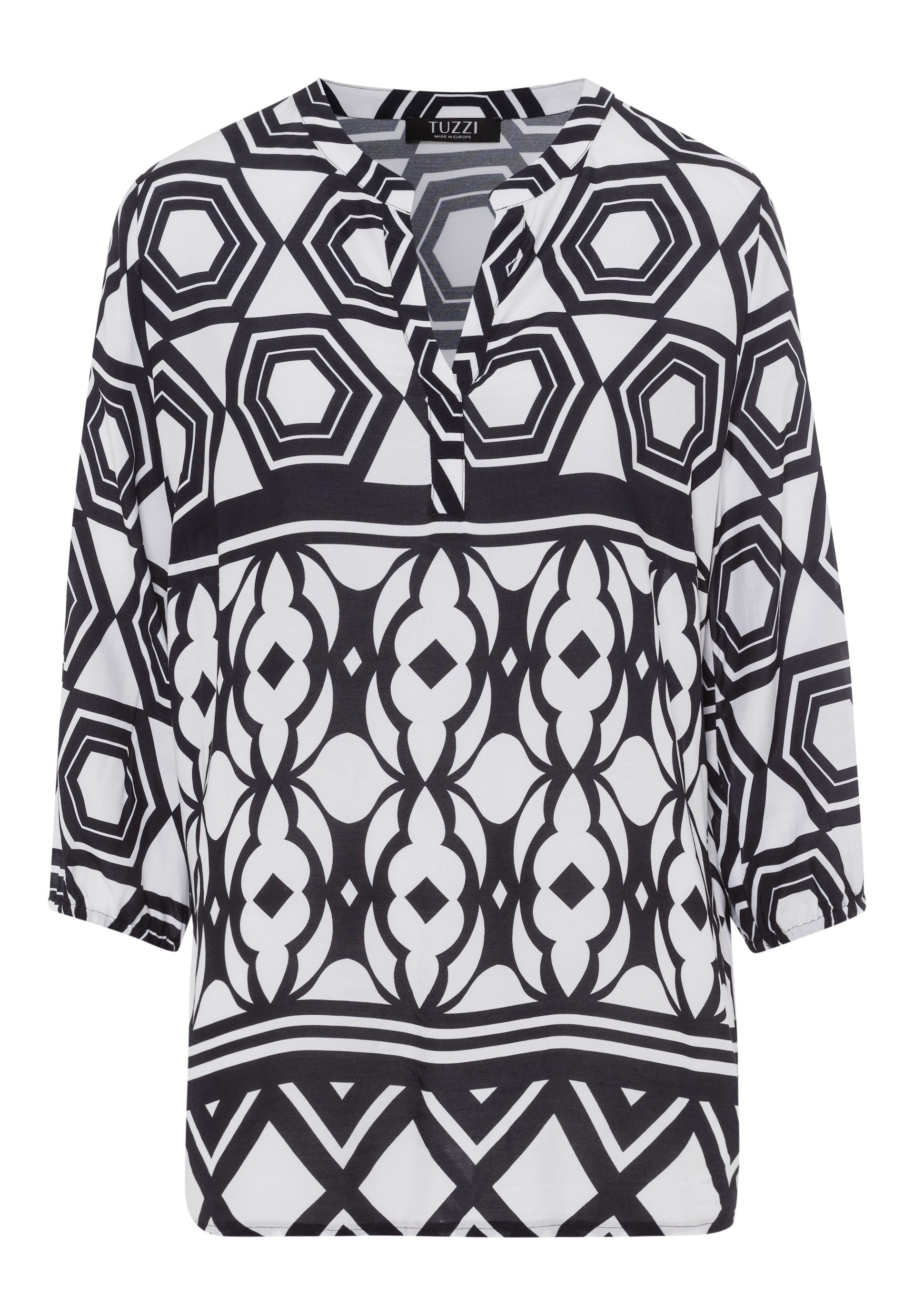 TUZZI Klassische Bluse mit grafischem Muster