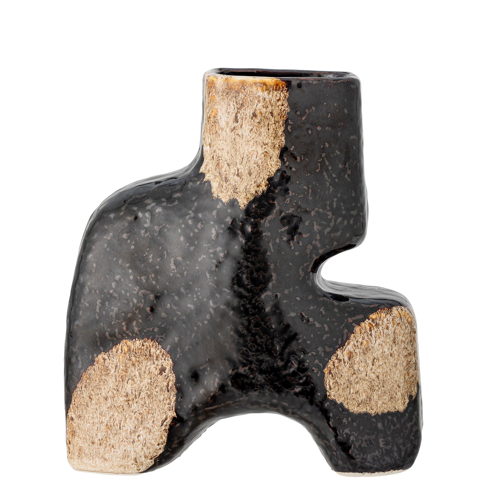 Dekovase Bloomingville Ollia Vase, Schwarz