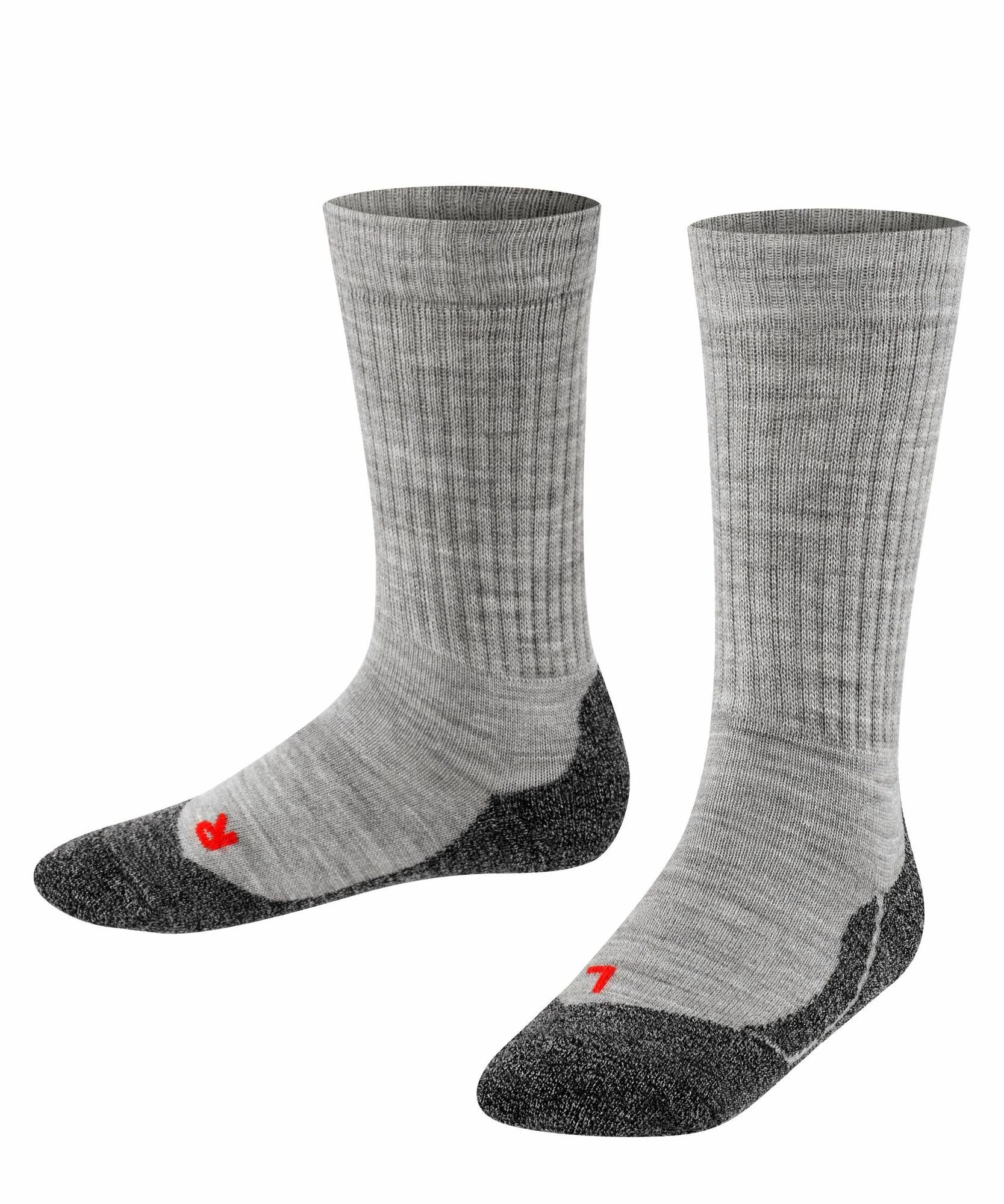 FALKE Socken m.grey Kinder Warm Socken FALKE mel Active