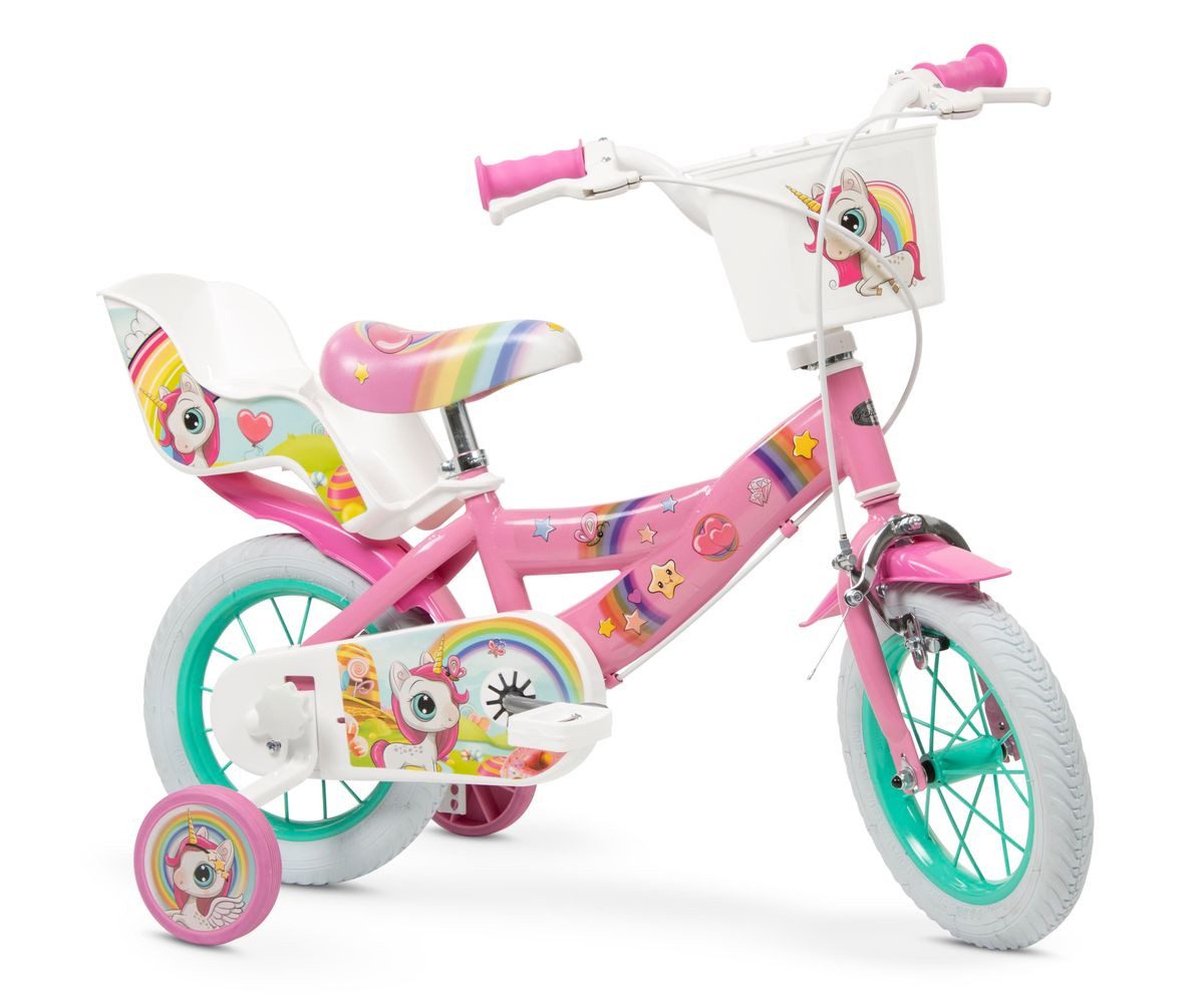 Kinderfahrrad 12 Zoll Kinder Fahrrad Unicorn Mädchenfahrrad Rad Bike Einhorn 12219