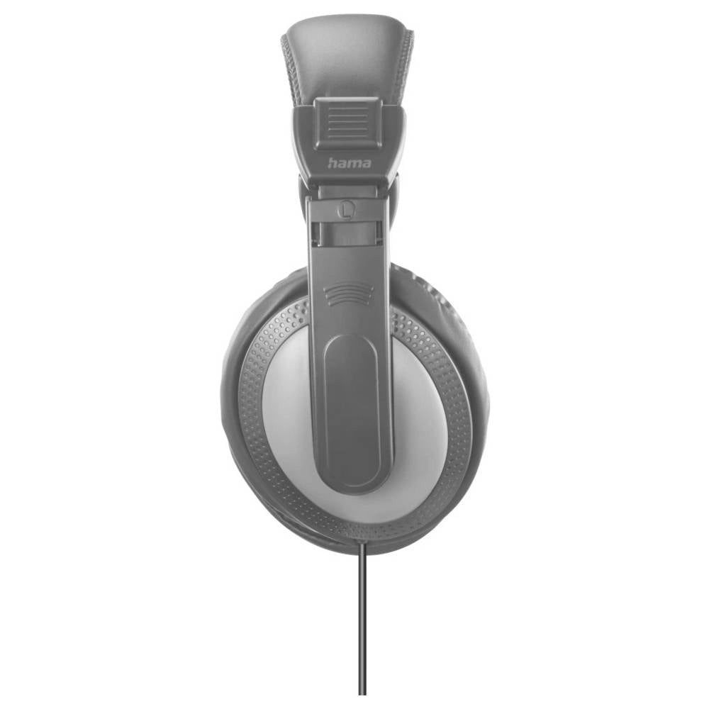 Hama Kopfhörer Shell II, langes Kabel (2m), Schwarz Over Ear Kopfhörer Kopfhörer