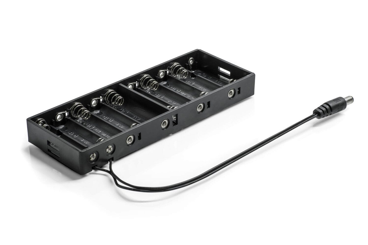 LED Universum Batteriebox Kunststoff, schwarz