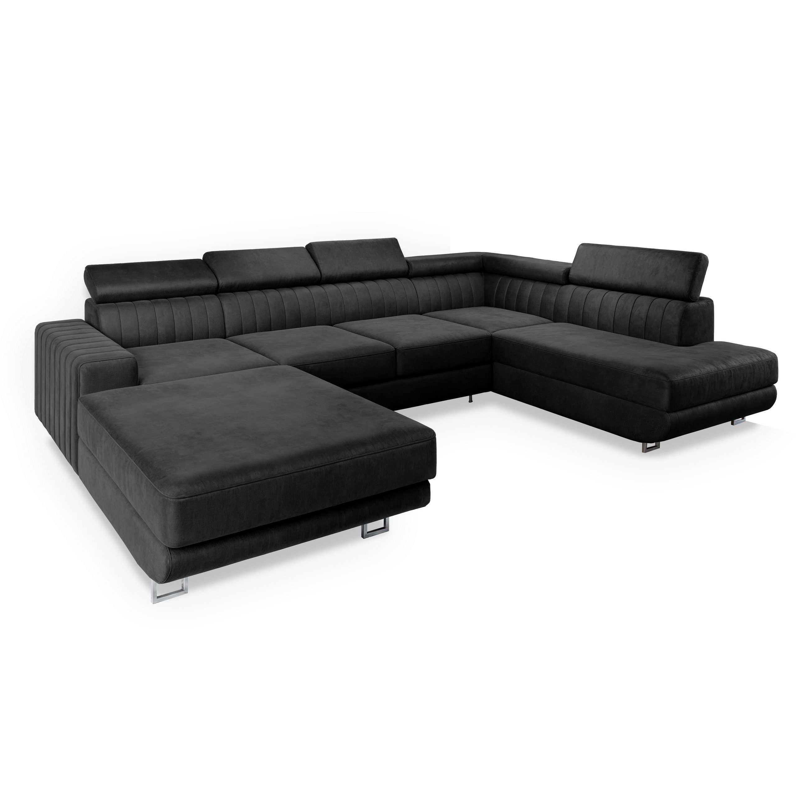 Masseno Ecksofa SIENA mit Schlaffunktion U-Form, Sofa mit Bettkasten günstig online kaufen