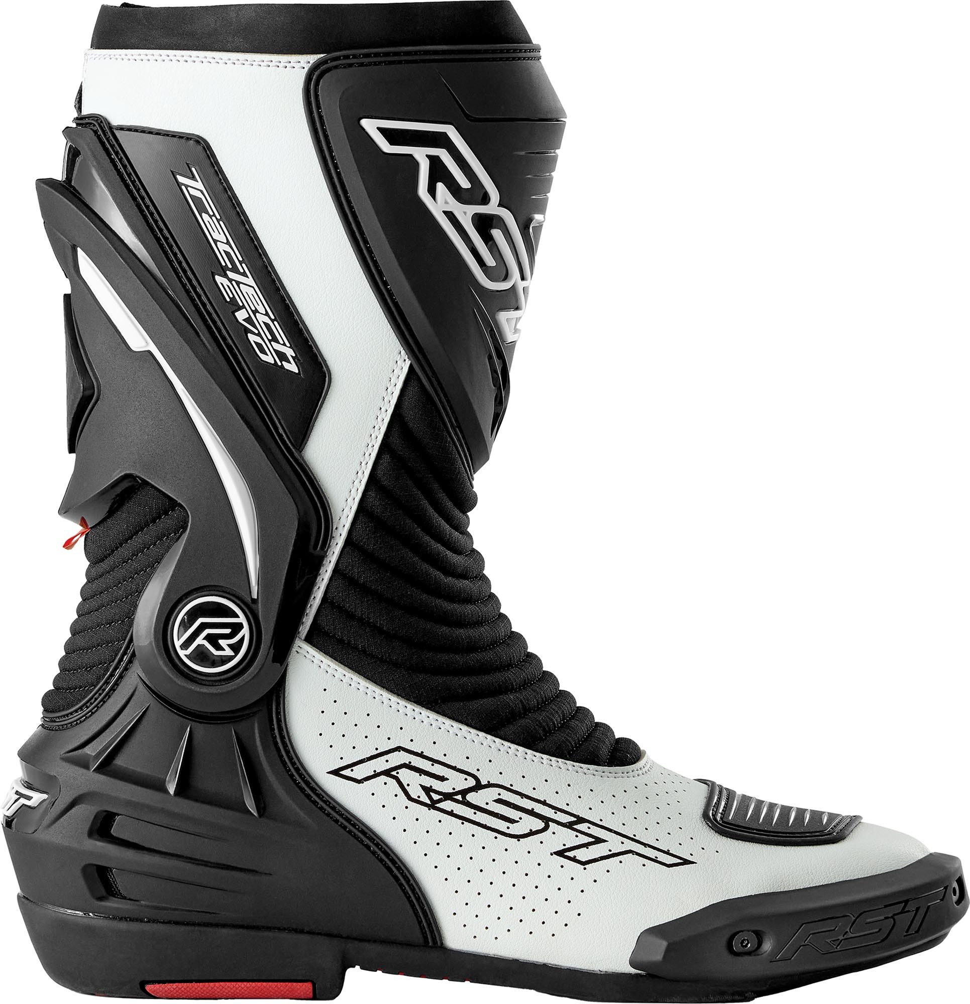 RST Tractech Evo D3O perforierte Motorrad Stiefel Motorradstiefel perforiert,wechselbare Zehenschleifer