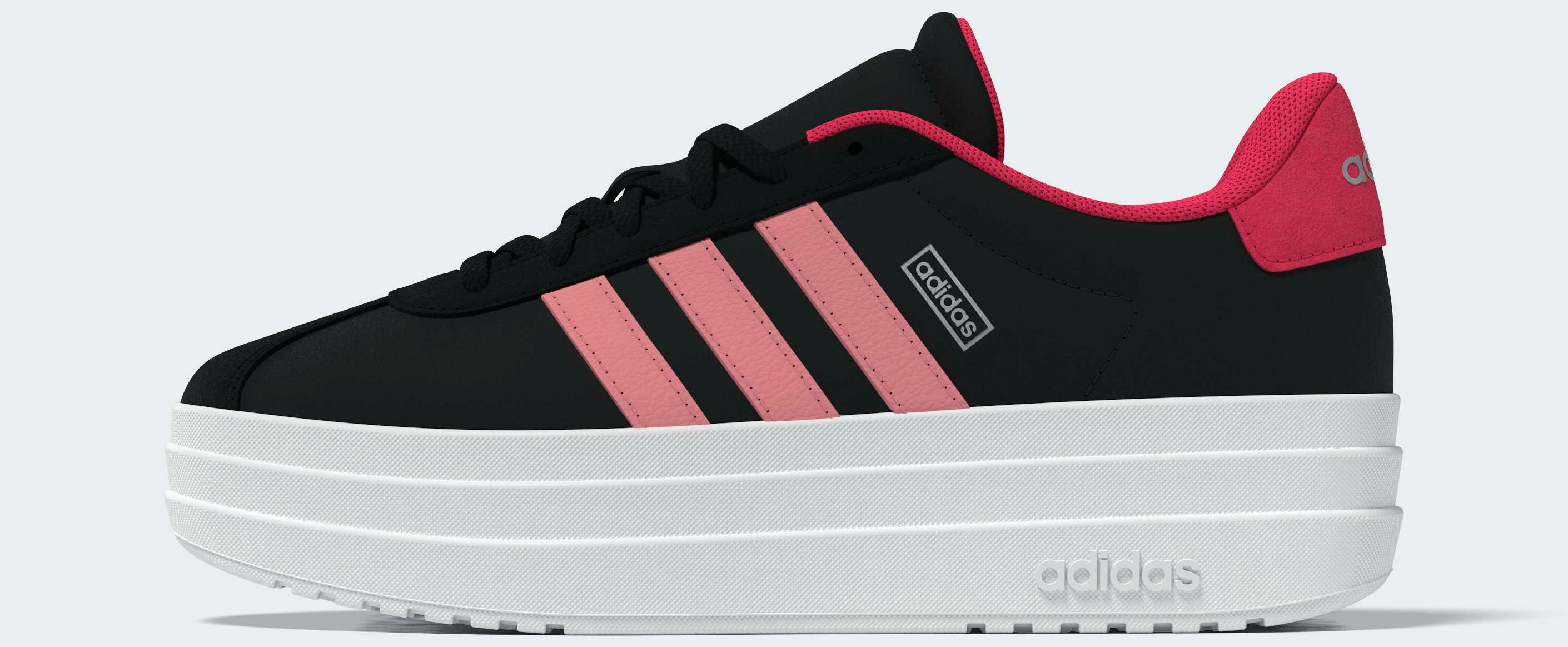 adidas Sportswear VL COURT BOLD Plateausneaker Inspiriert vom adidas Gazelle Bold, für Kinder & Jugendliche