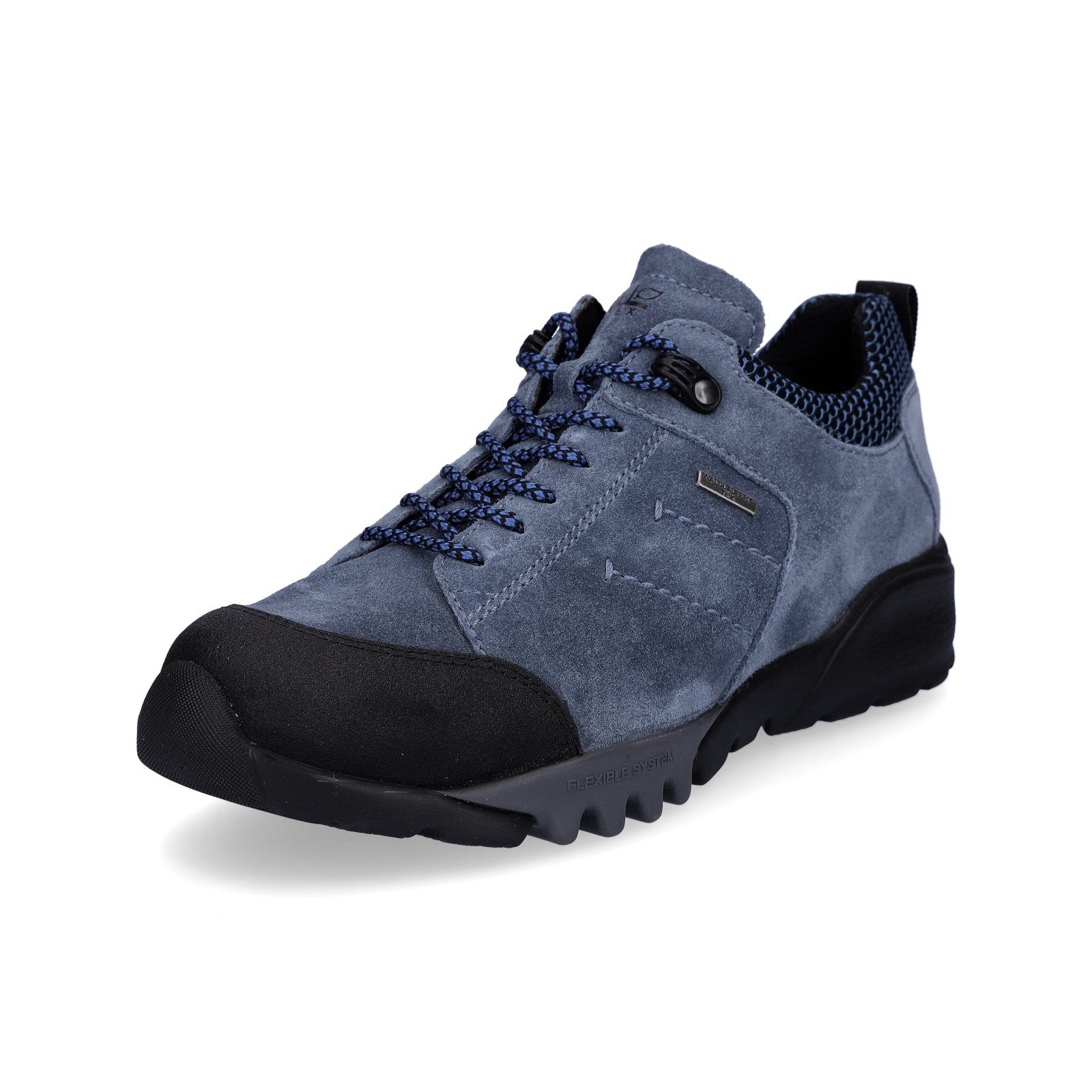 Waldläufer Waldläufer Damen Leder Schnürschuh blau 6,5 Schnürschuh