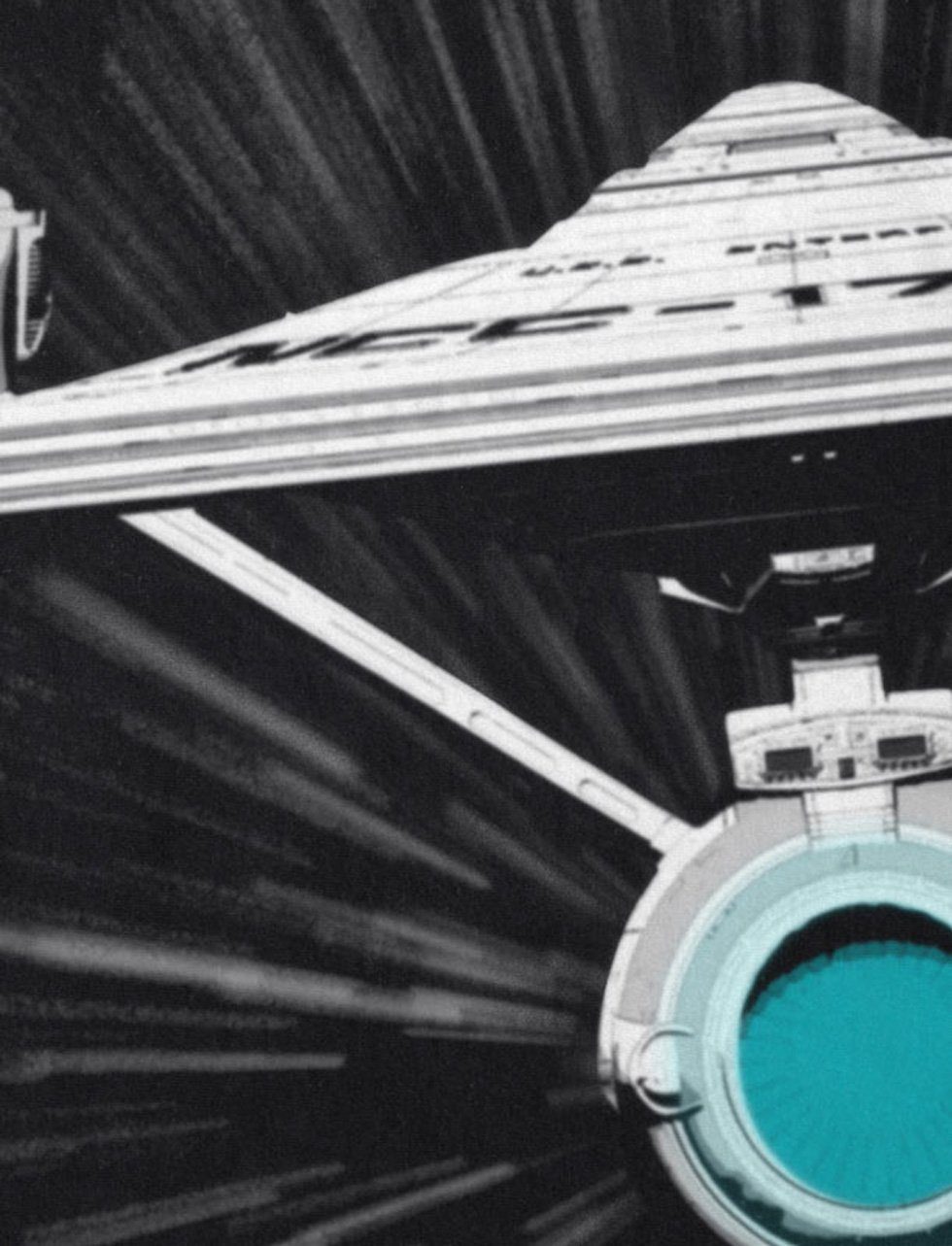 style3 T-Shirt Enterprise Warp ncc-70 star trekkie kirk spok sternenflotte günstig online kaufen