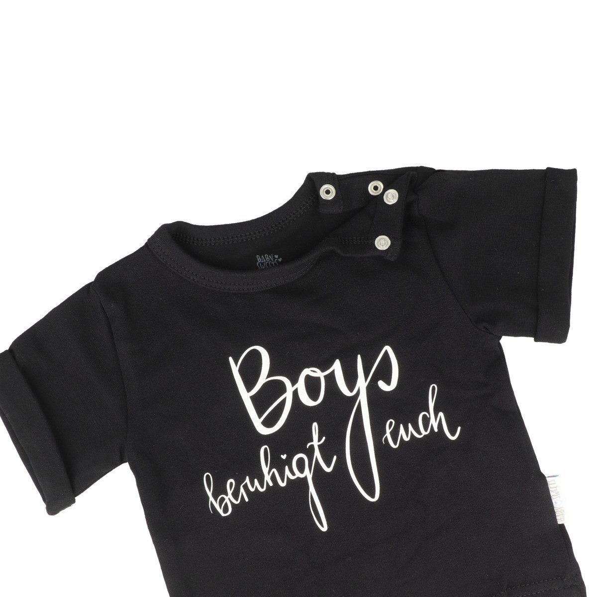 Baby Sweets T-Shirt Boys beruhigt euch Mädchen (1-tlg) Shirt, Oberteil, Leibchen, Funktionsshirt, Shortsleeve Shirt