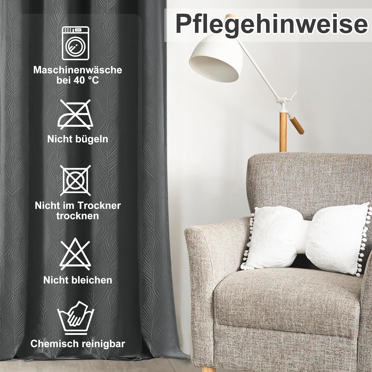 Woltu Verdunkelungsvorhang, Ösen (2 St), blickdicht, günstig online kaufen