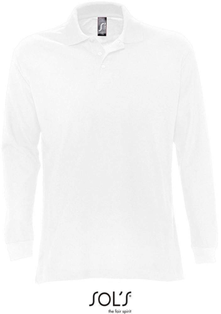 SOLS Langarm-Poloshirt Herren Longsleeve Poloshirt Star