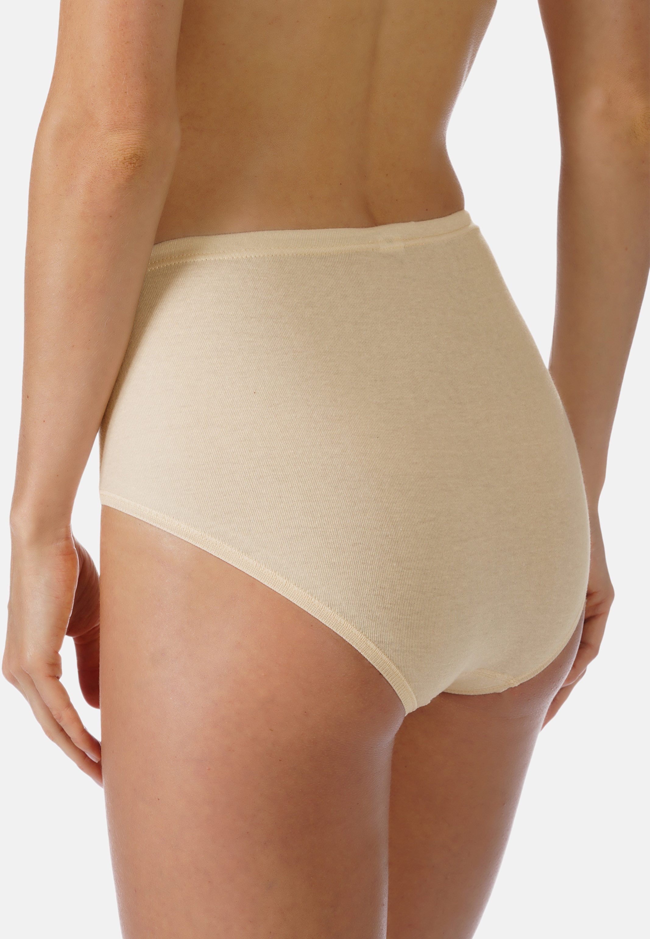 Mey Taillenslip 3er-Pack 2000 (Spar-Set, 3-St) Taillen Slip - Baumwolle - Höherer Schnitt ohne Seitennähte